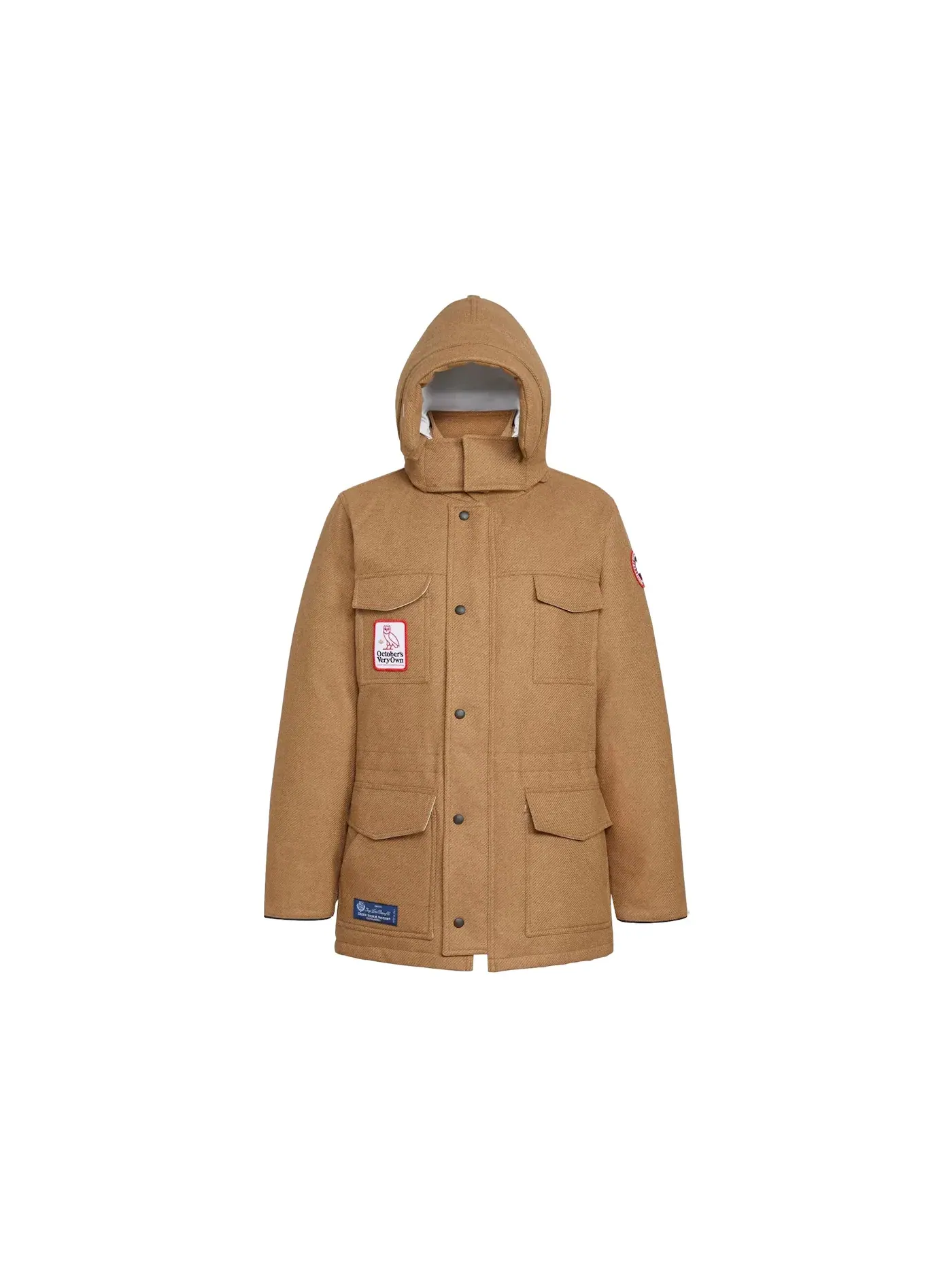 Мужская парка с пуховым утеплителем OVO x Canada Goose Parka — изображение 1 из 3, верблюжий
