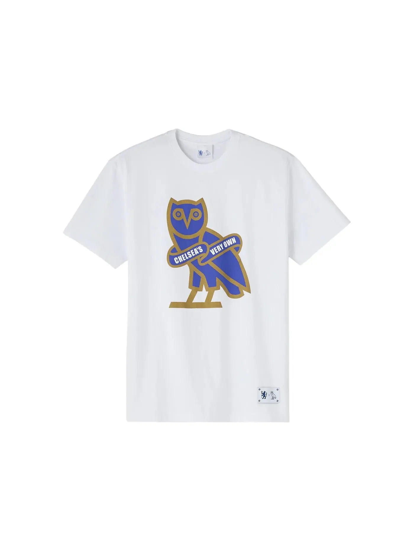 Мужская футболка с принтом OVO x Chelsea FC Icon T-Shirt OVO — изображение 1 из 1, белый
