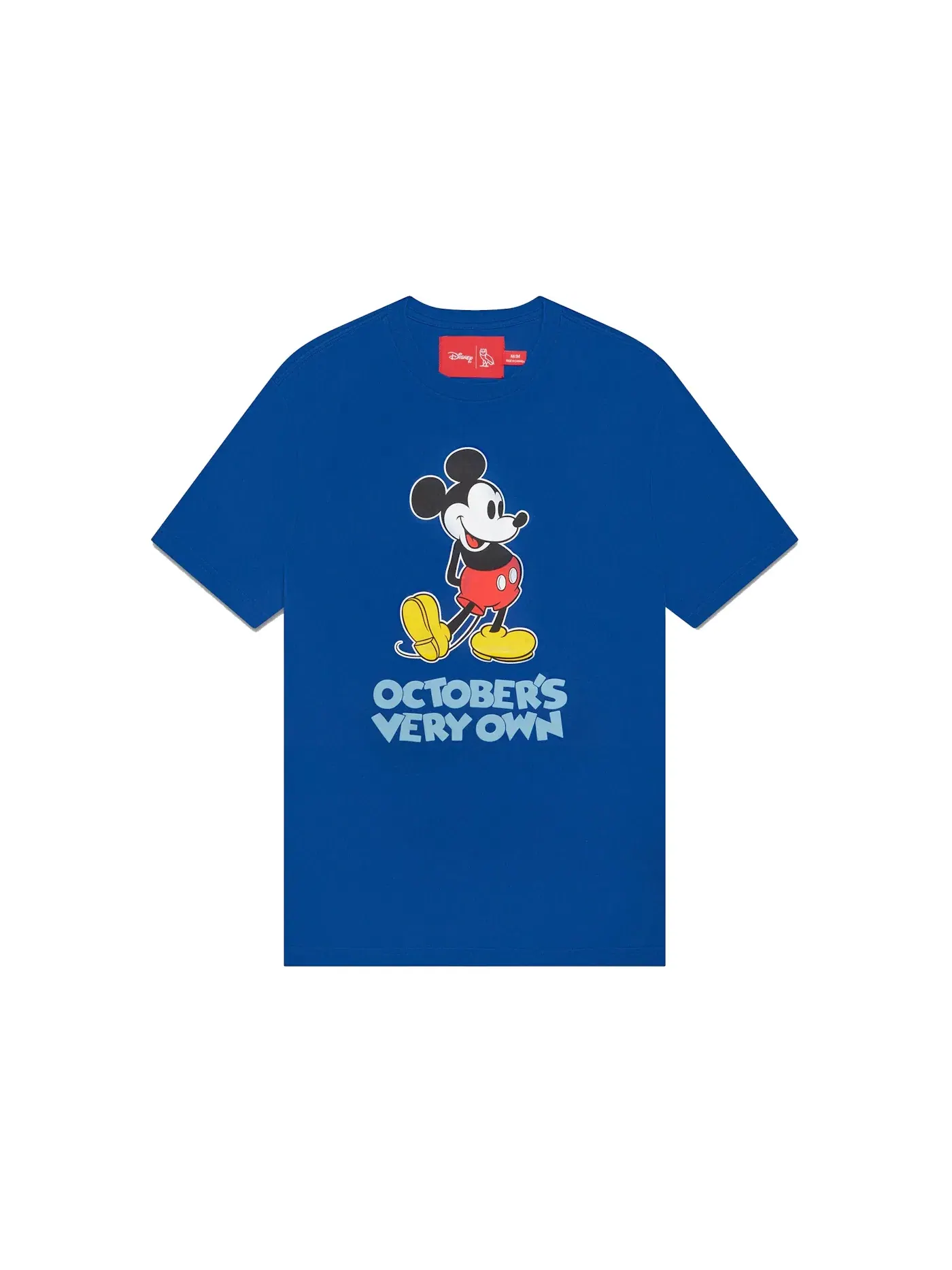 Мужская футболка с принтом OVO x Disney Classic Mickey T-shirt OVO — изображение 1 из 2, синий