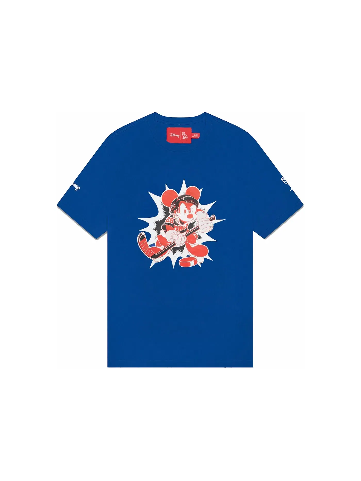 Мужская футболка с принтом OVO x Disney Mickey "OWLS" T-shirt OVO — изображение 1 из 2, синий