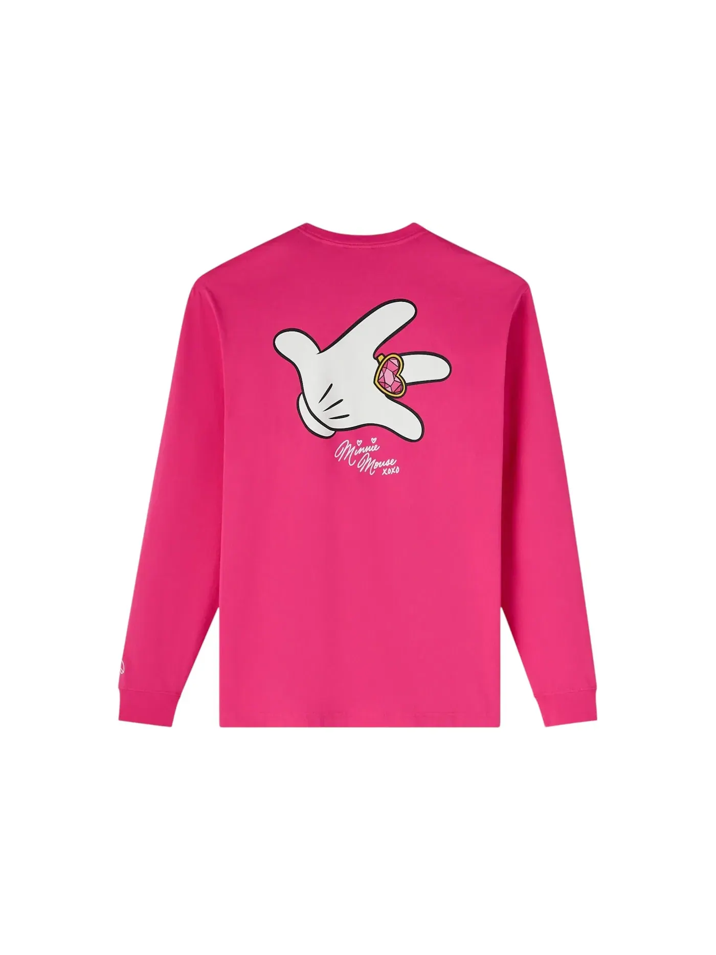 Мужская футболка с длинным рукавом с принтом OVO x Disney Valentine's Collegiate Long-Sleeve T-Shirt OVO — изображение 2 из 2