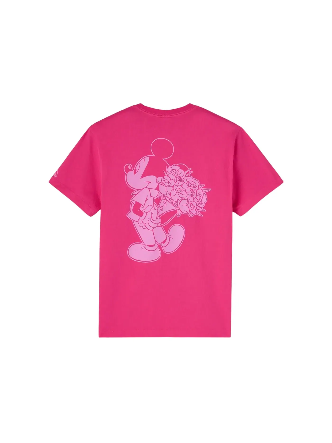 Мужская футболка с принтом OVO x Disney Valentine's T-Shirt OVO — изображение 2 из 2, фуксия