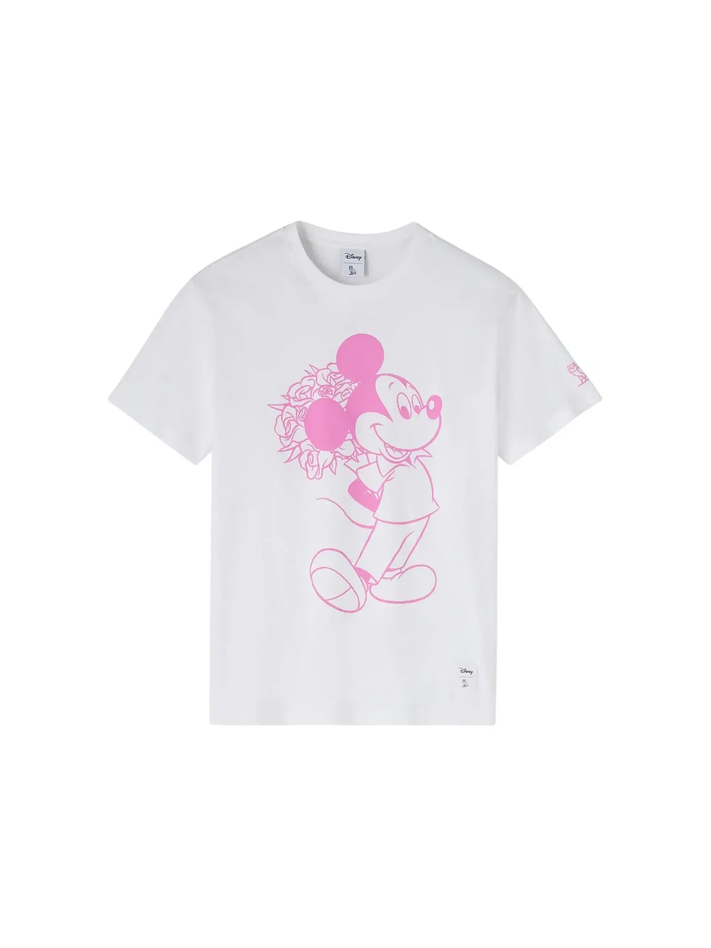 Мужская футболка с принтом OVO x Disney Valentine's OVO — изображение 1 из 2, белый