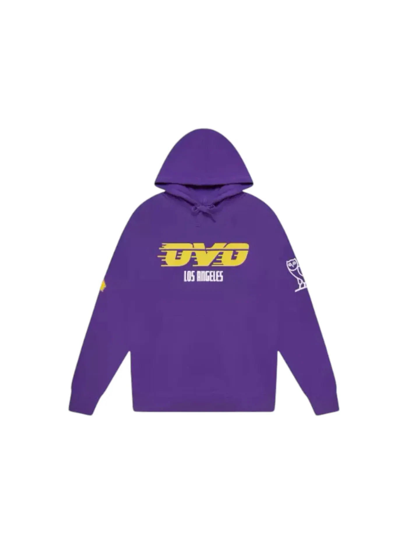 Мужская худи с длинным рукавом OVO x NBA LA Lakers Hoodie OVO — изображение 1 из 2, фиолетовый