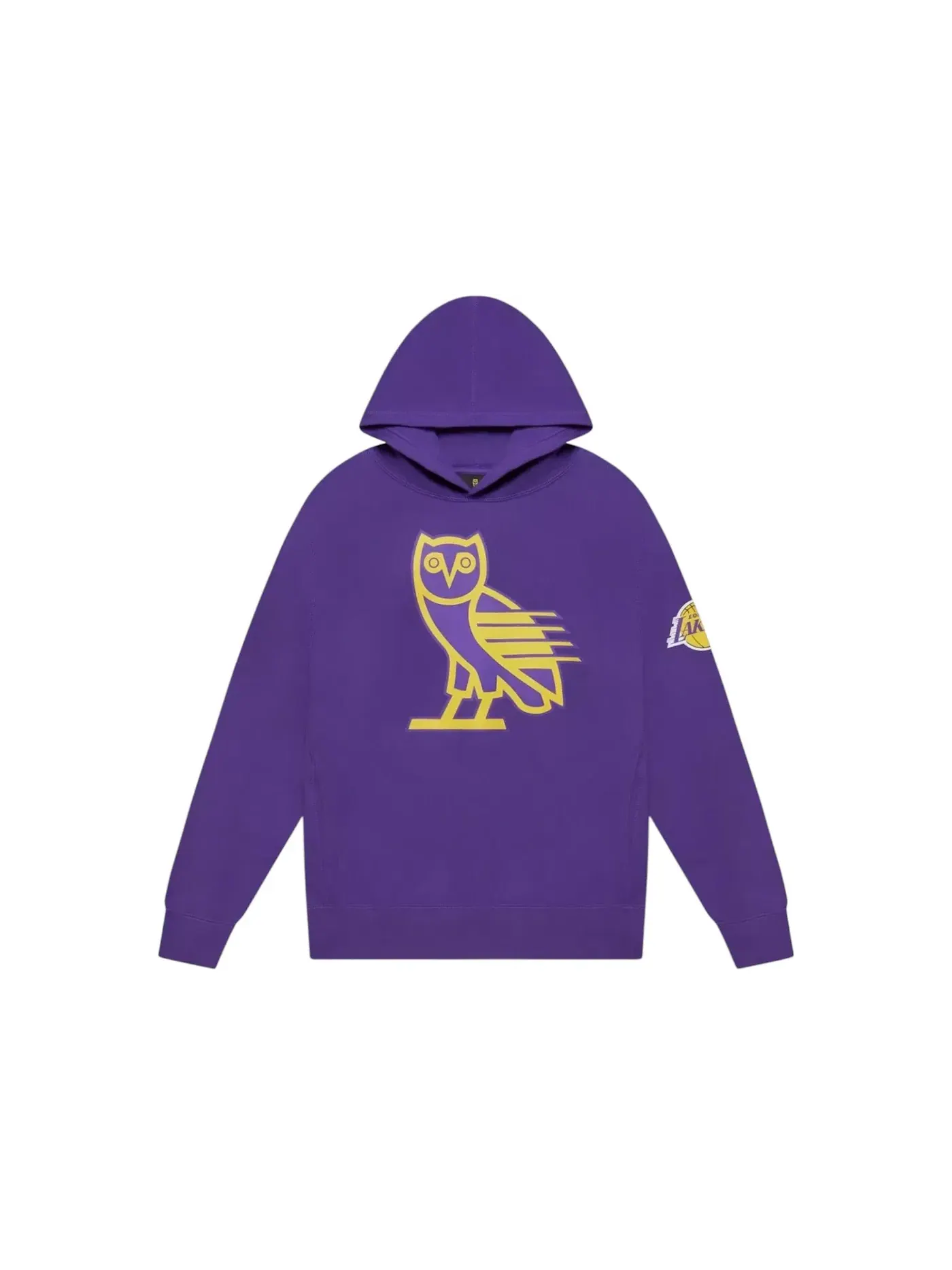 Мужской худи OVO x NBA Lakers OG Owl Purple — изображение 1 из 2