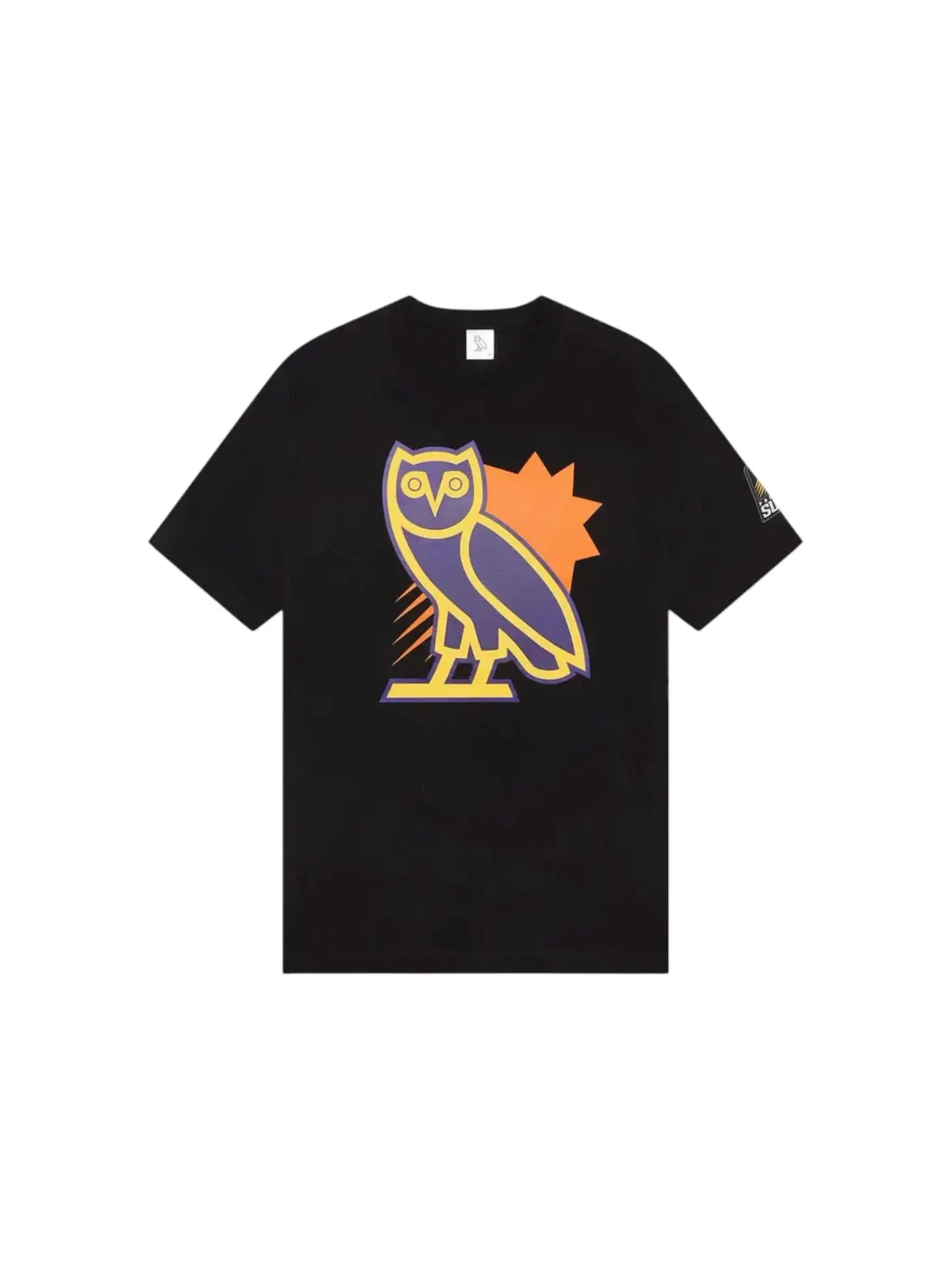 Мужская футболка с принтом OVO x NBA Phoenix Suns OG Owl T-shirt OVO — изображение 1 из 2, черный