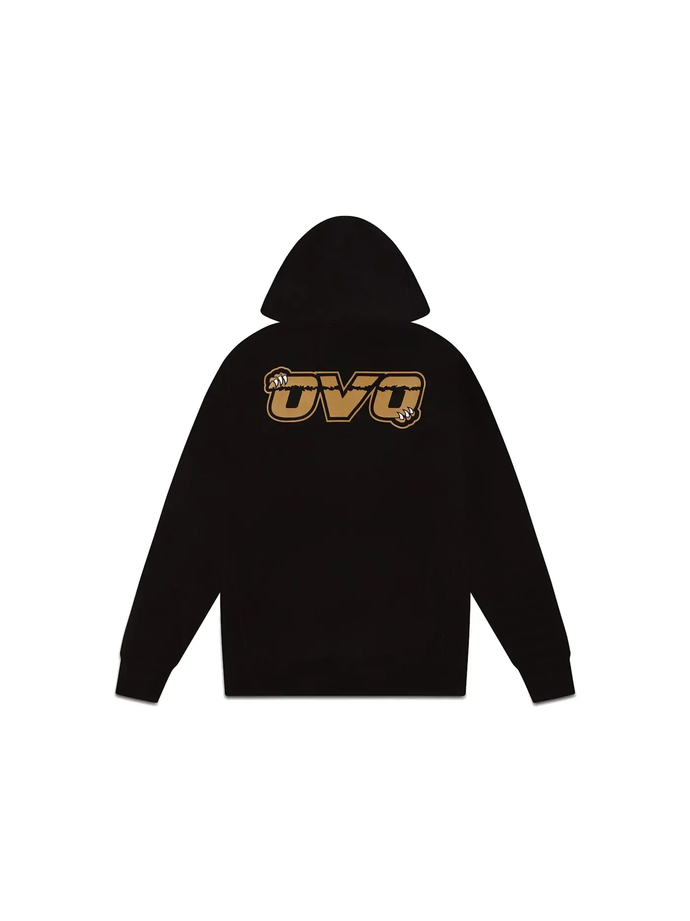 Мужская худи с принтом OVO x NBA Raptors Hoodie OVO — изображение 2 из 2, черный