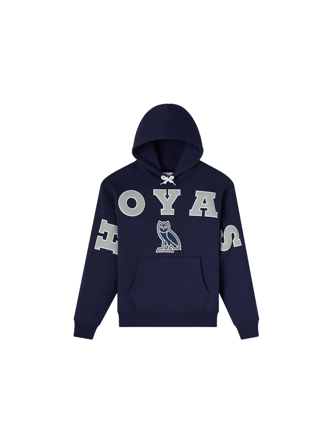 Мужская худи OVO x NCAA Georgetown Hoyas Navy — изображение 1 из 2