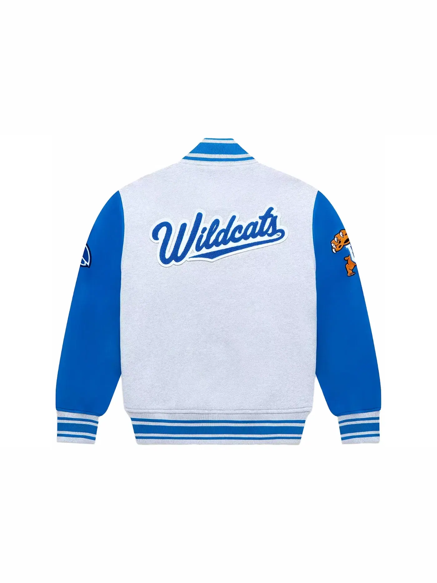 Мужская куртка-бомбер с флисом OVO Jacket — изображение 2 из 2, серый