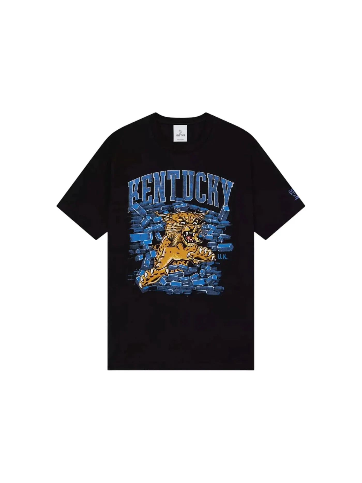 Мужская футболка с длинным рукавом OVO NCAA Kentucky Wildcats T-shirt — изображение 1 из 1, черный