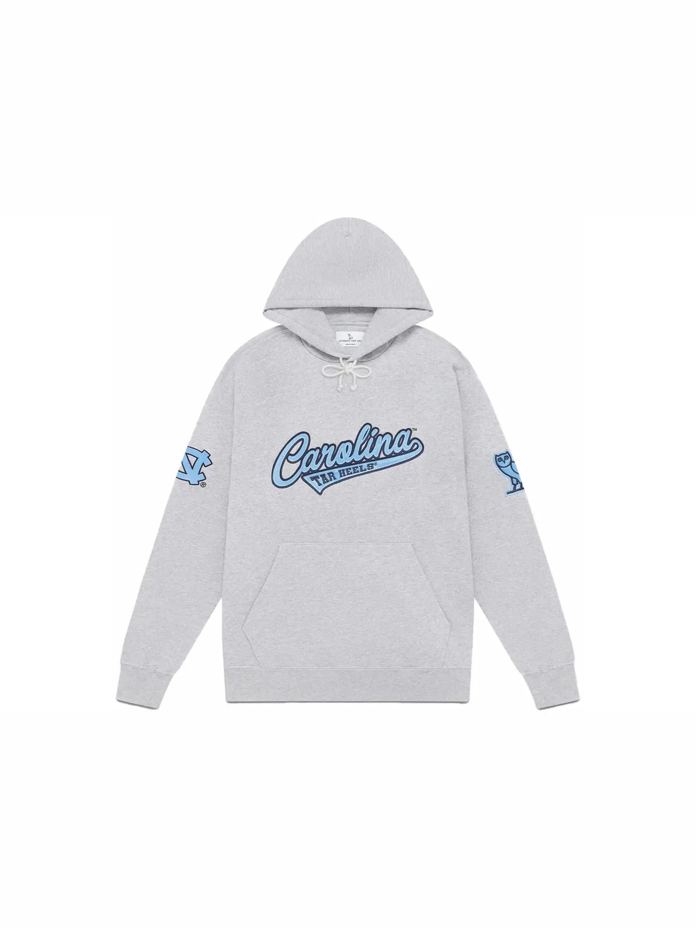 Мужская худи с принтом OVO x NCAA UNC Tar Heels Hoodie OVO — изображение 1 из 2, серый