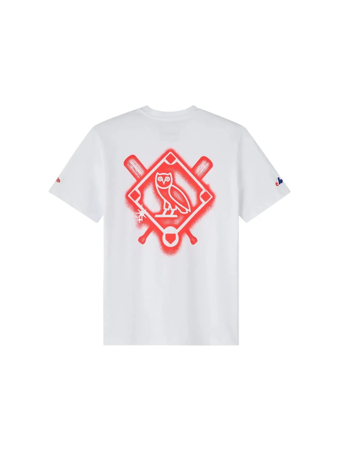 Мужская футболка OVO x New Era MLB Montreal Expos — изображение 2 из 2, белый