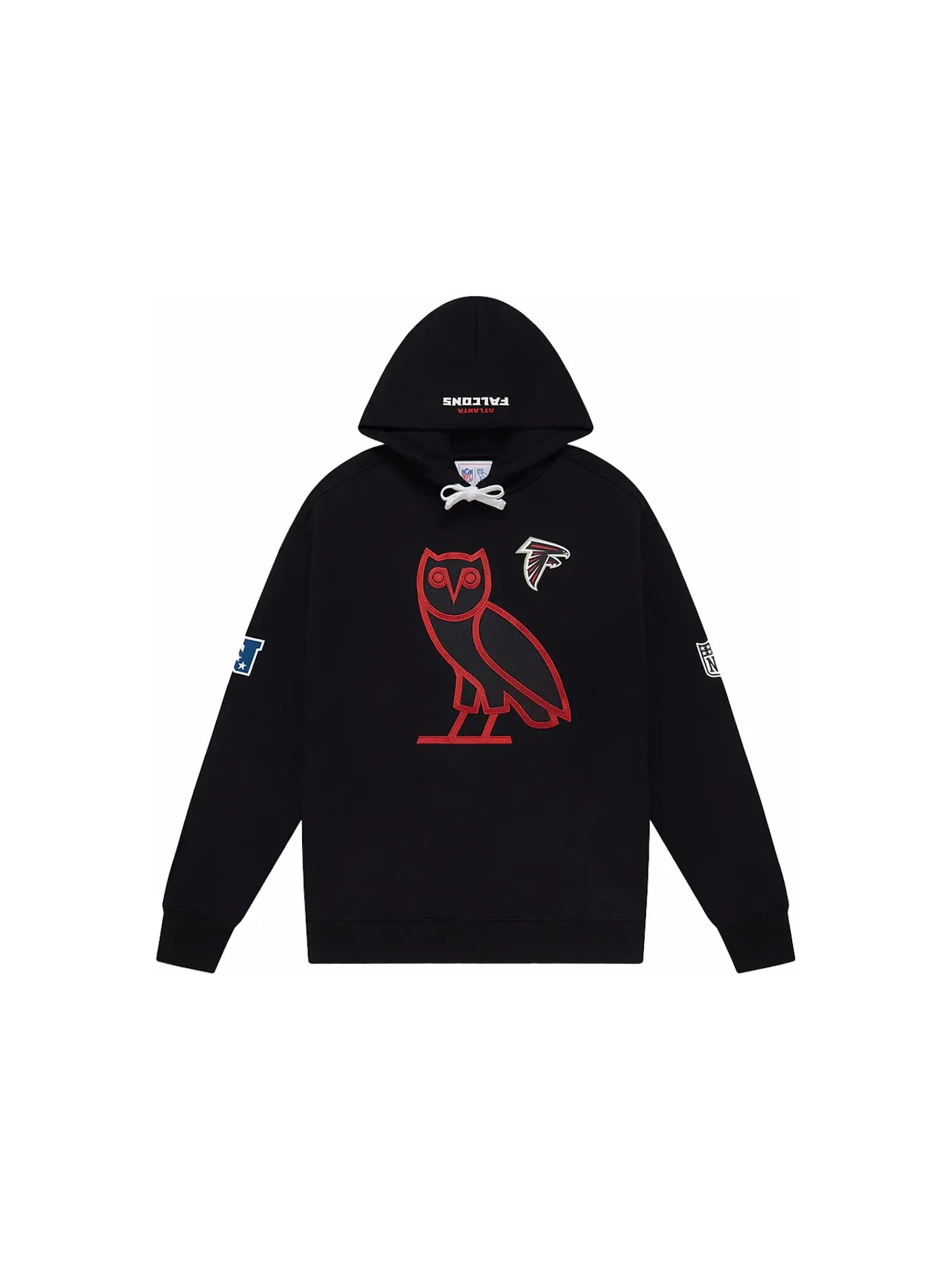 Мужская худи OVO x NFL Atlanta Falcons OG Hoodie Black — изображение 1 из 2