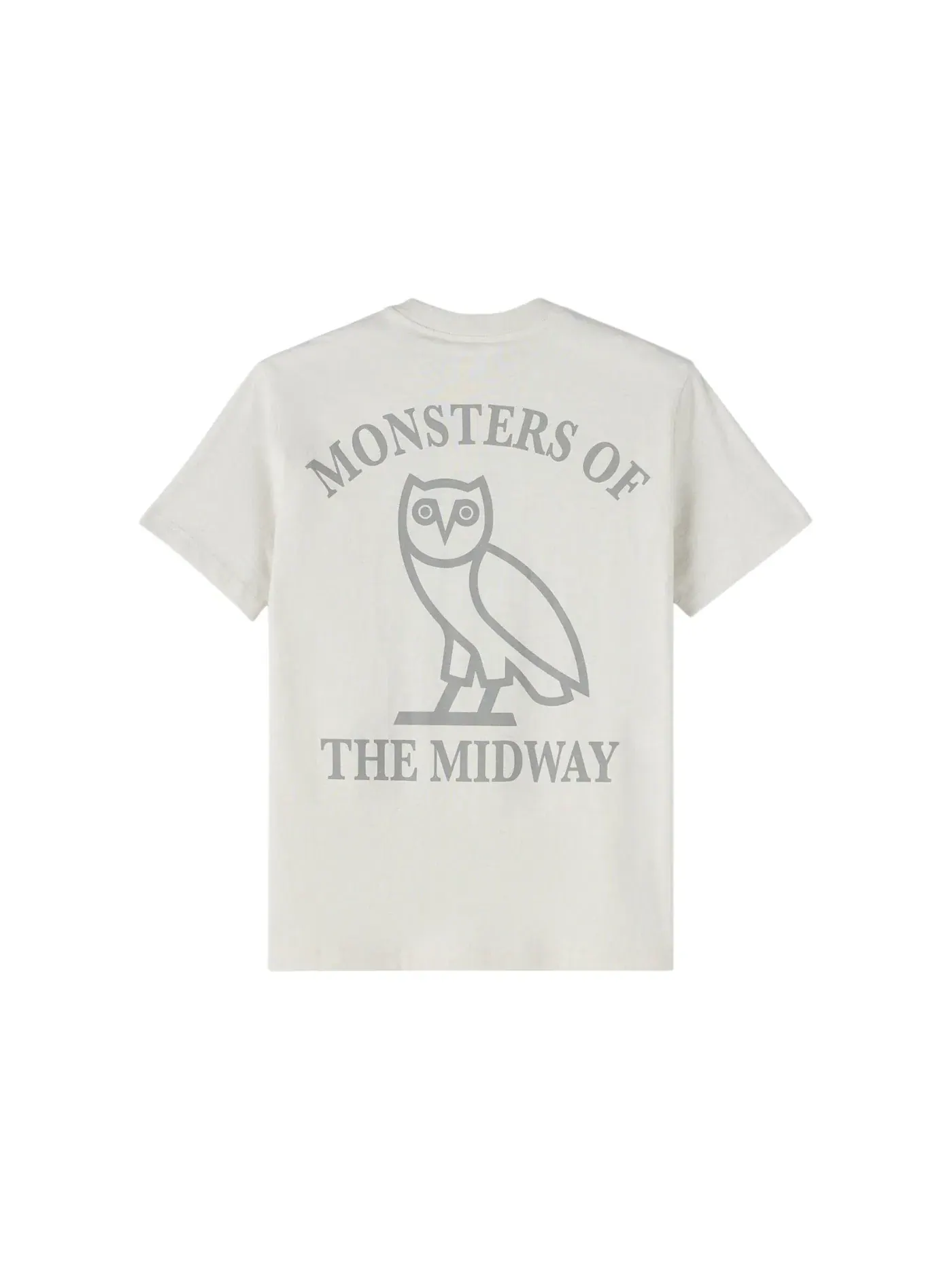 Мужская футболка с принтом OVO x NFL Chicago Bears Graphic Team T-Shirt OVO — изображение 2 из 2, серый