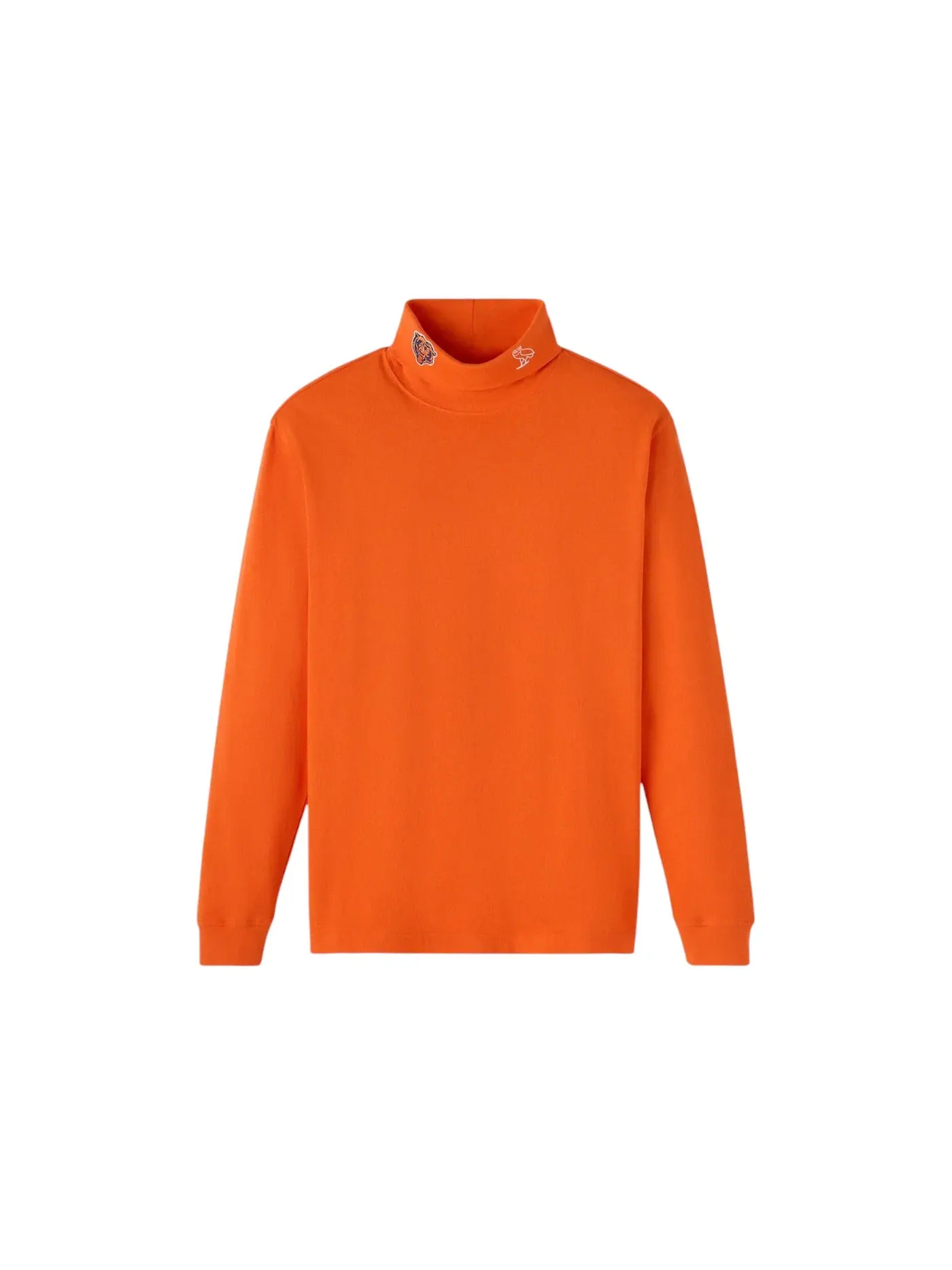 Мужской свитер с высоким воротником OVO NFL Chicago Bears Heavyweight Turtleneck — изображение 1 из 1, оранжевый