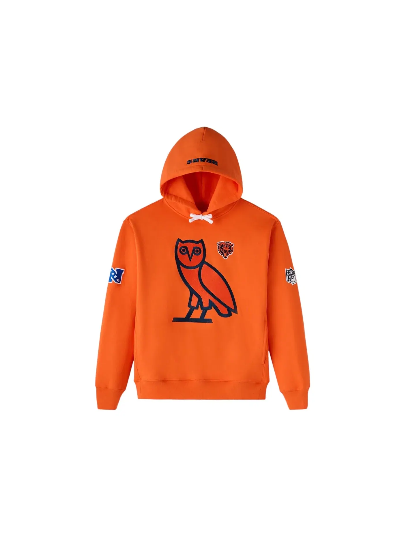 Мужская худи с принтом OVO x NFL Chicago Bears Icon Team Orange — изображение 1 из 1