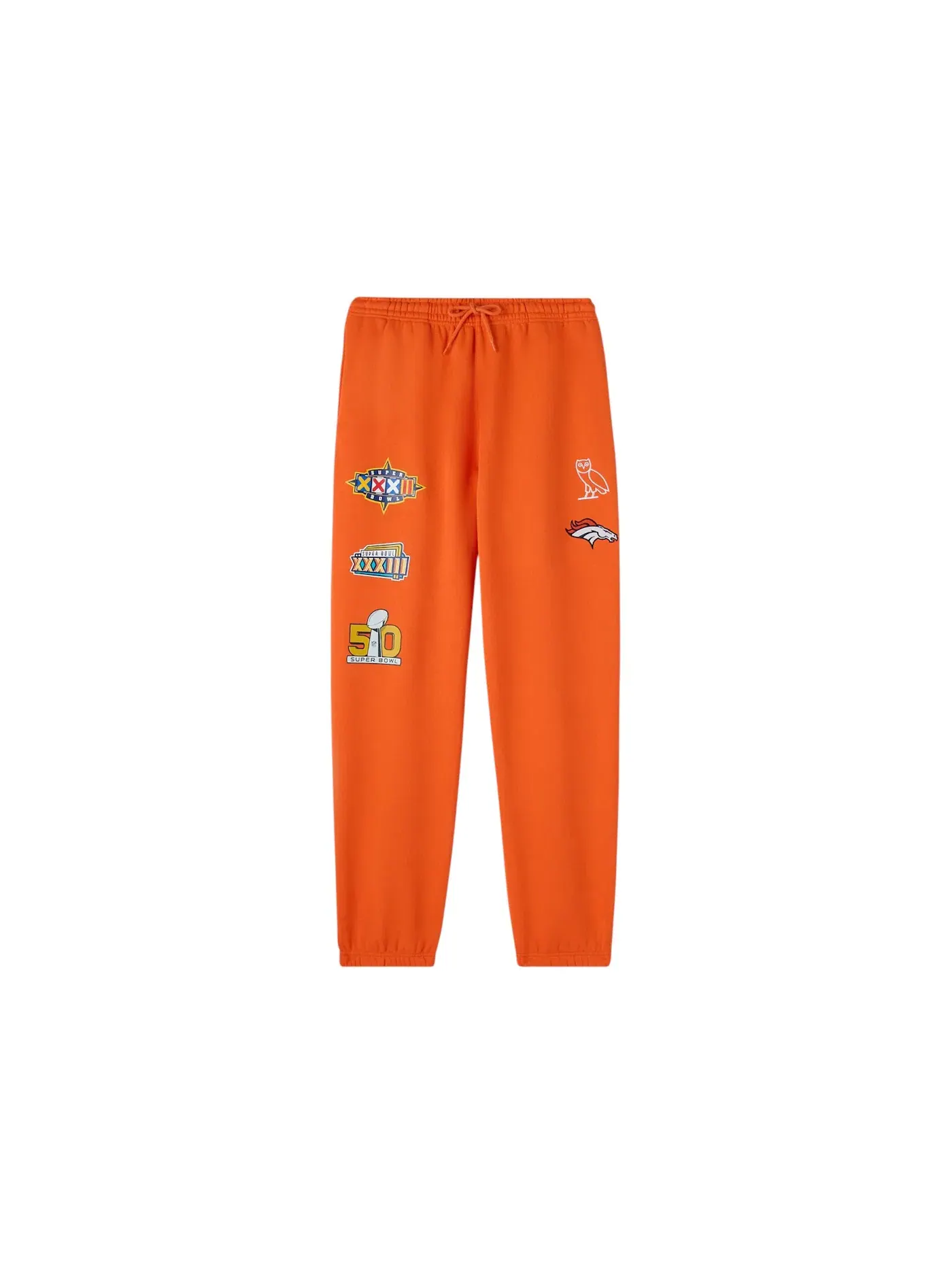 Мужские спортивные штаны с принтом OVO Sweatpants — изображение 1 из 2, оранжевый