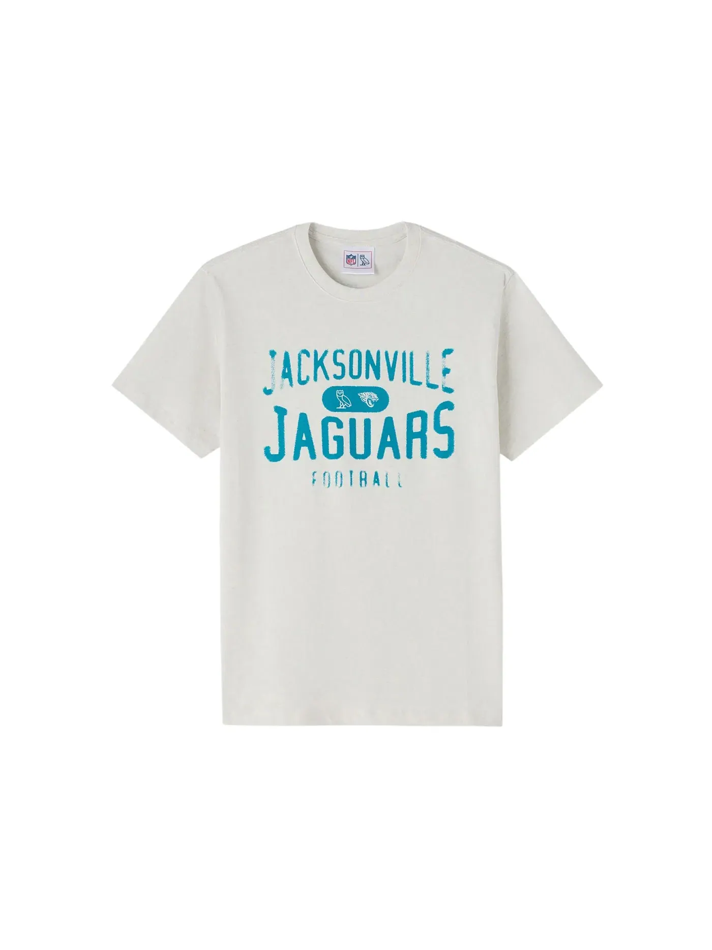 Мужская футболка с принтом OVO x NFL Jacksonville Jaguars T-Shirt OVO — изображение 1 из 2, серый