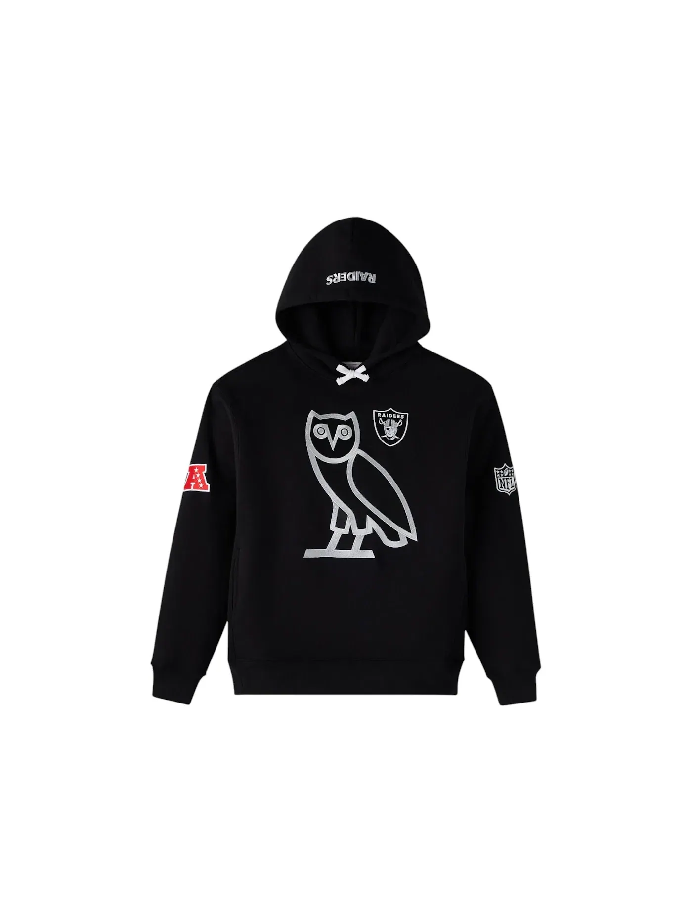 Мужская худи с принтом Icon Team Hoodie OVO — изображение 1 из 1, черный