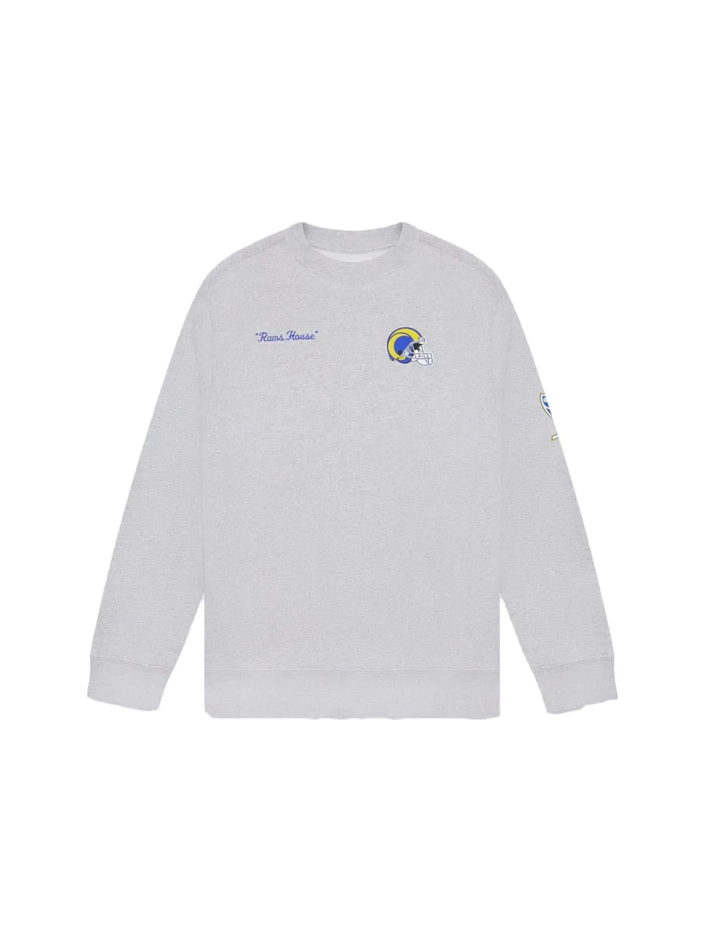 Мужской свитшот с круглым вырезом Crewneck OVO — изображение 1 из 2, серый