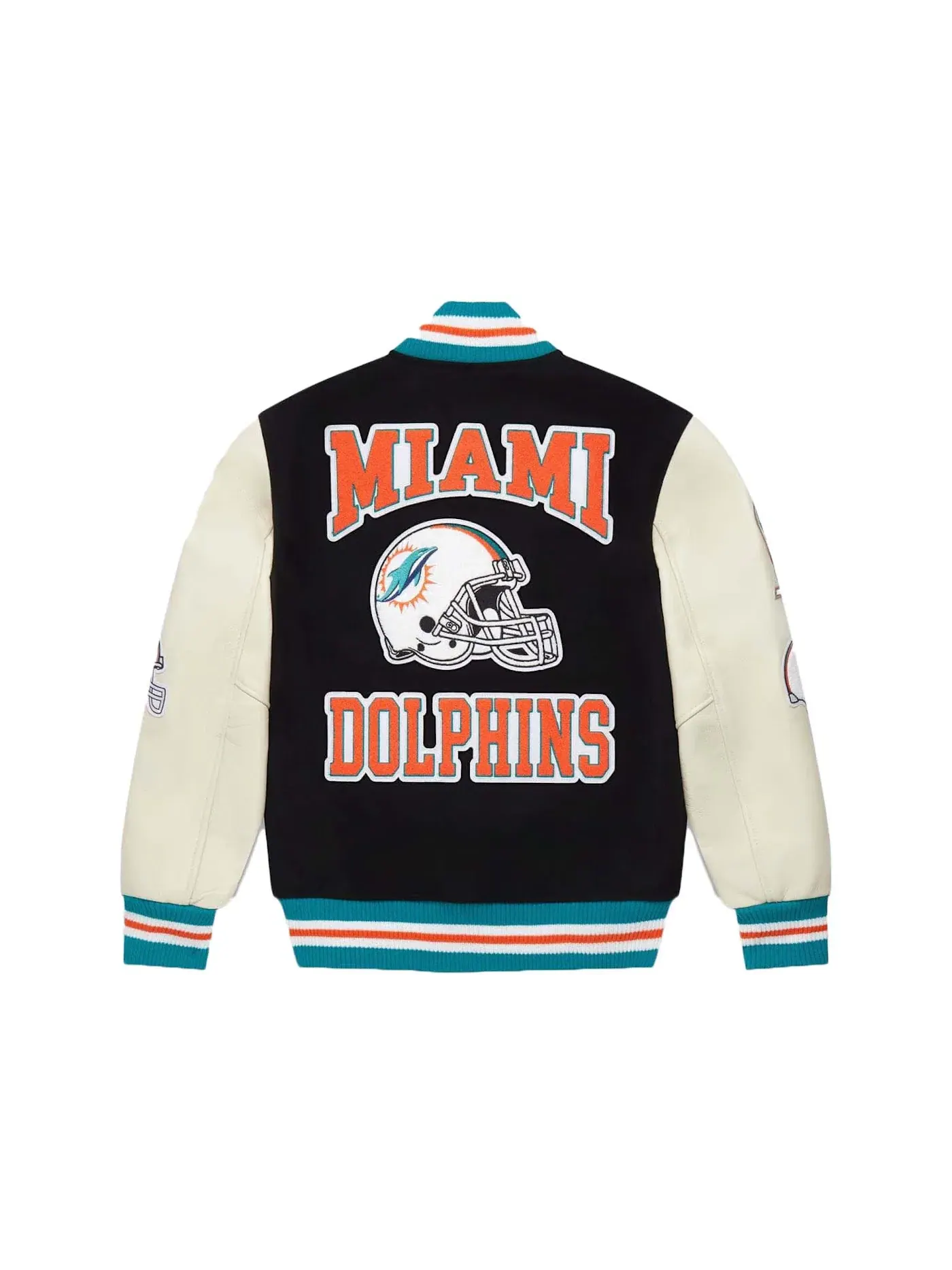 Мужская бомбер-куртка с принтом Varsity OVO Jacket — изображение 2 из 2, черный