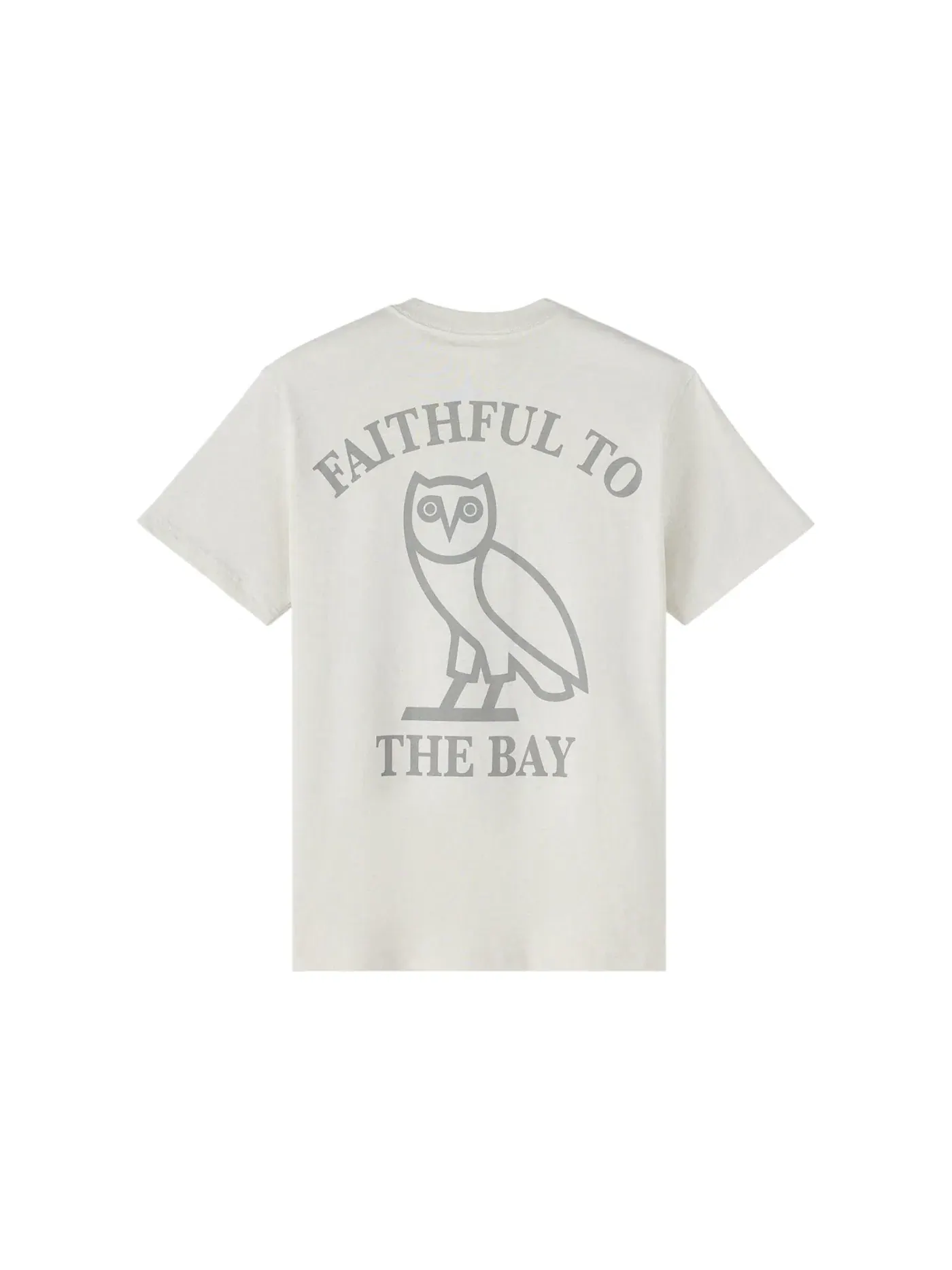 Мужская футболка с принтом OVO x NFL San Francisco 49ers Graphic Team T-Shirt OVO — изображение 2 из 2, серый