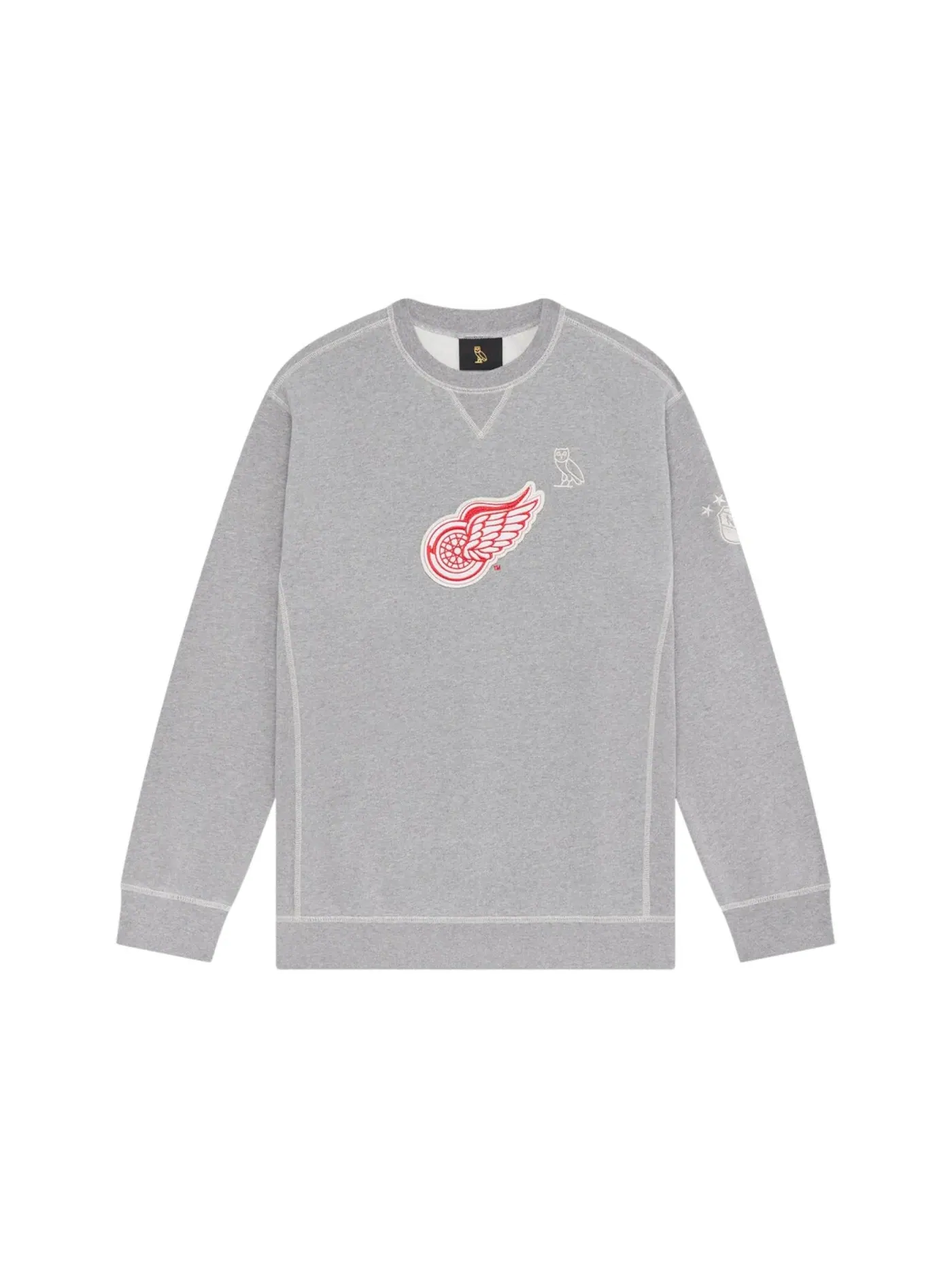 Мужской свитер с принтом Sweater OVO — изображение 1 из 1, серый