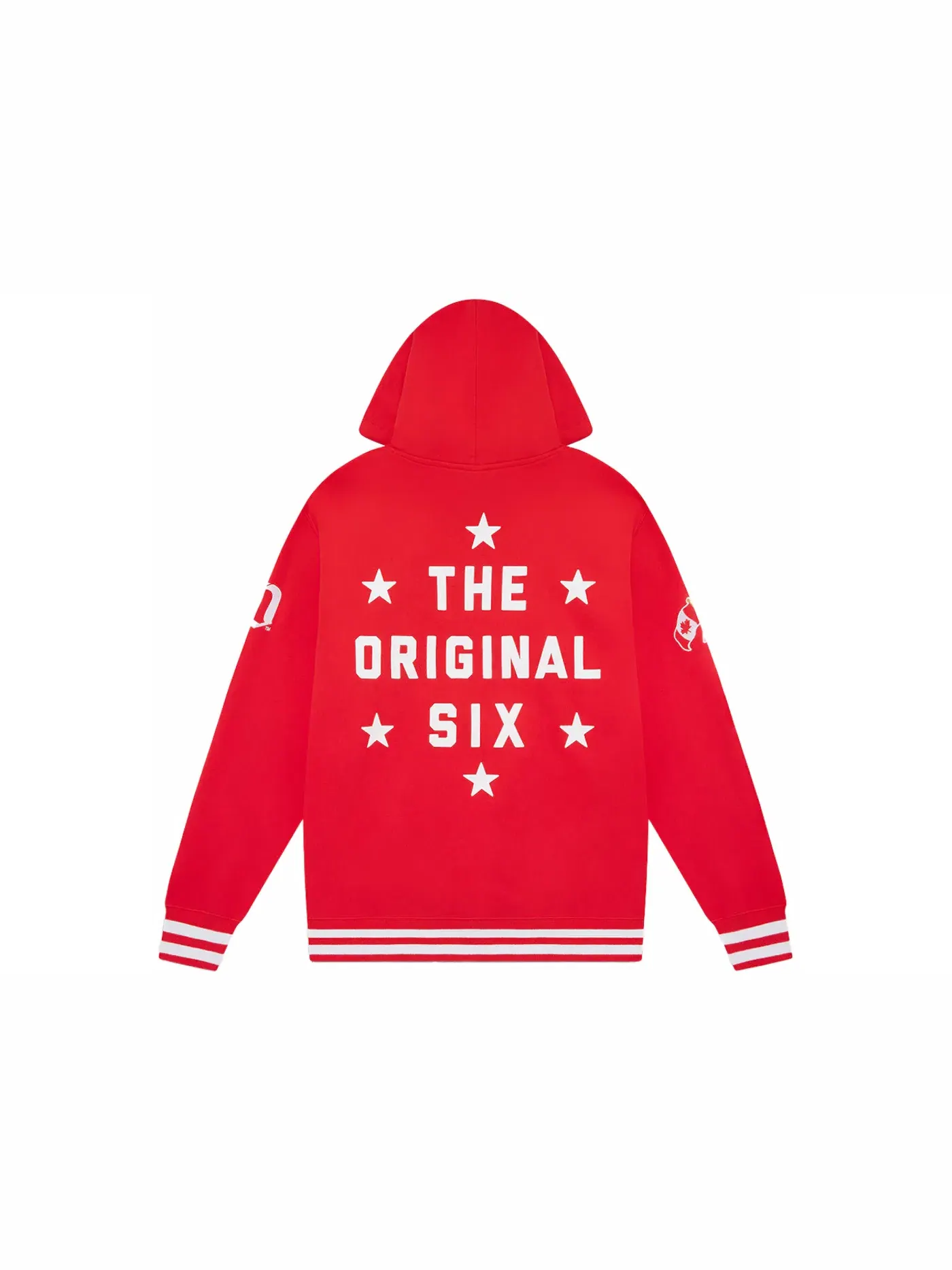 Мужская худи OVO x NHL Detroit Red Wings — изображение 2 из 2, красный