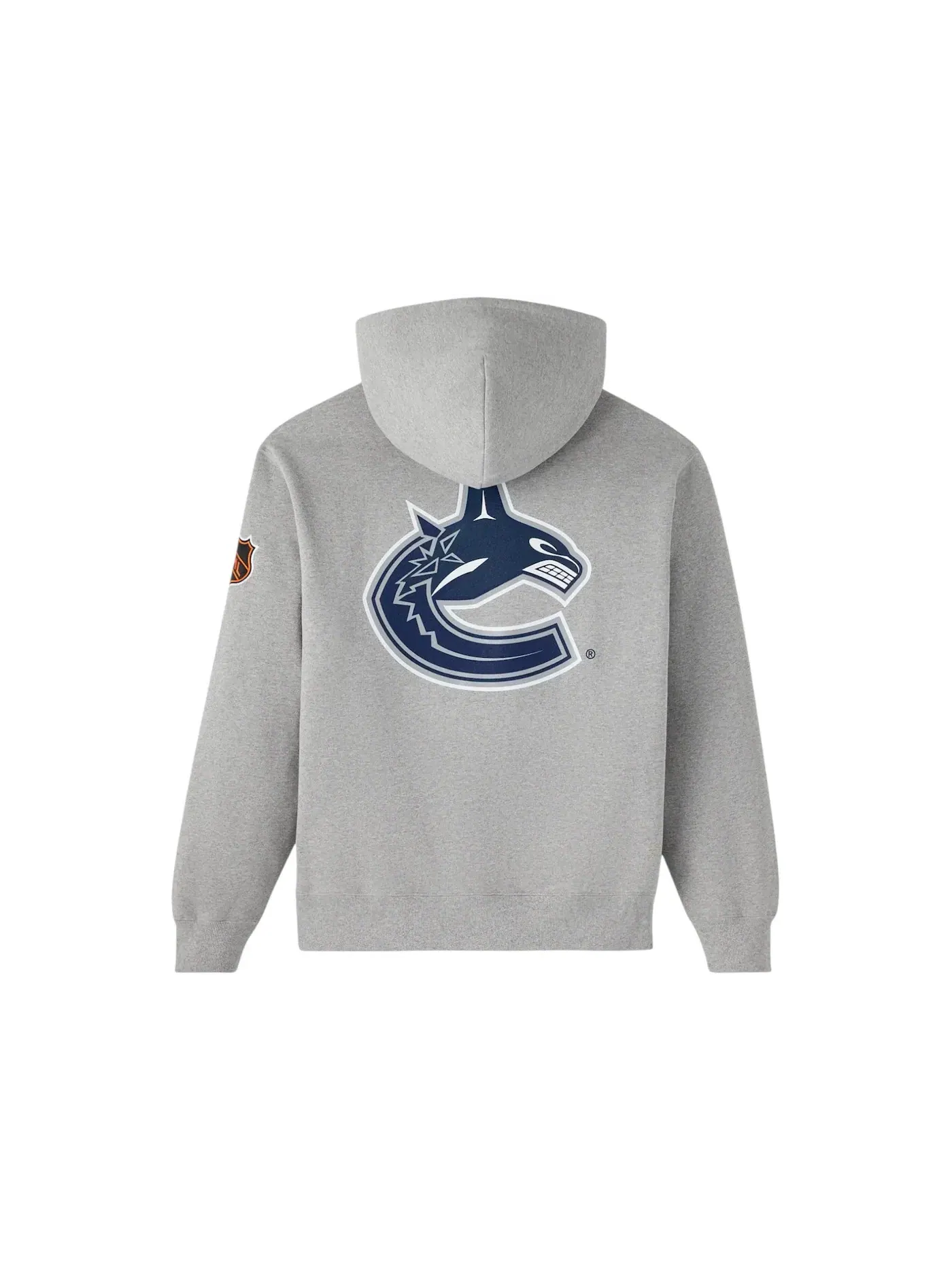 Мужская худи тренировочная OVO x NHL Vancouver Canucks Team Training Hoodie — изображение 2 из 2, серый