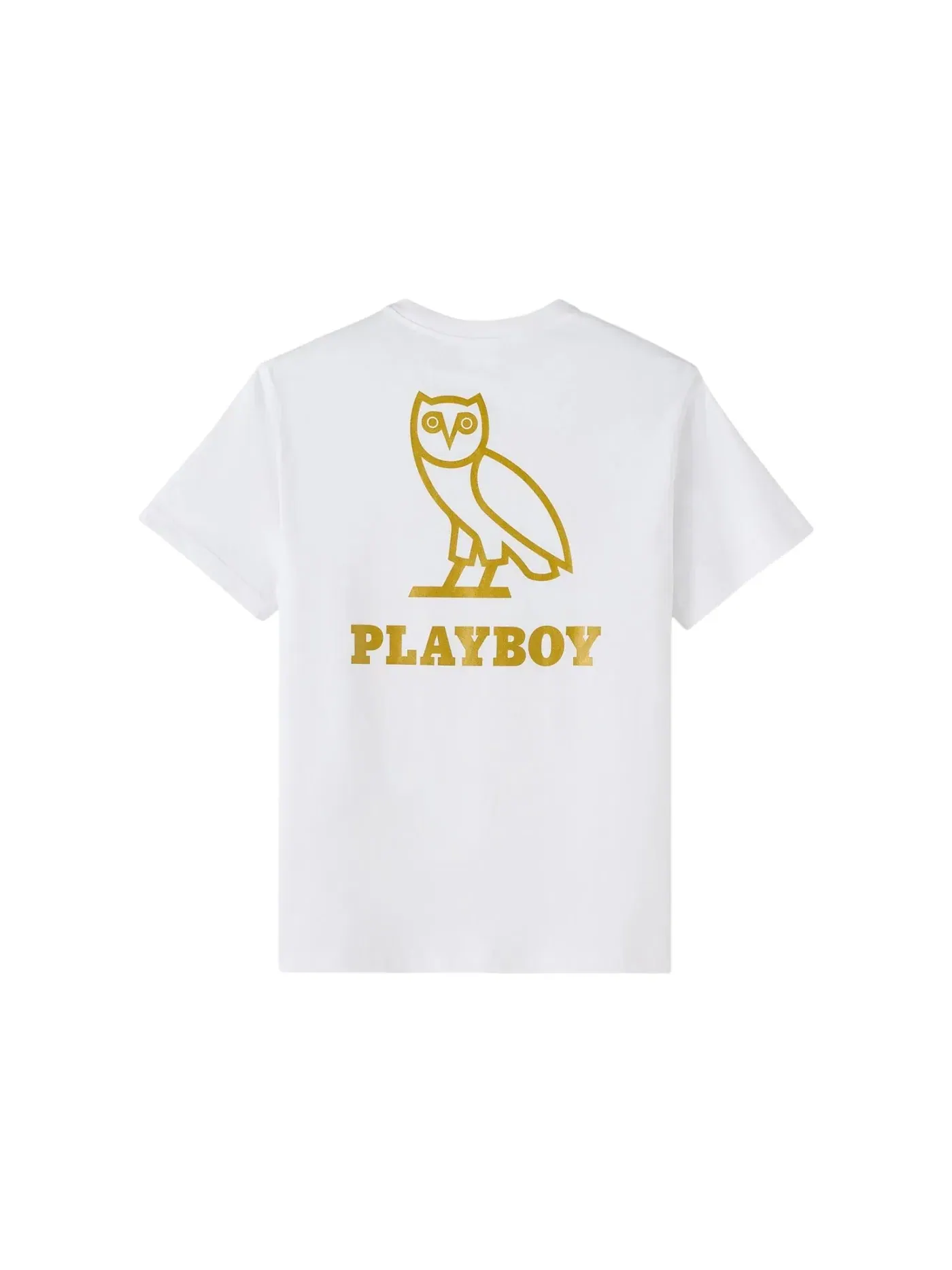 Мужская футболка с принтом OVO x Playboy Pendant OVO — изображение 2 из 2, белый