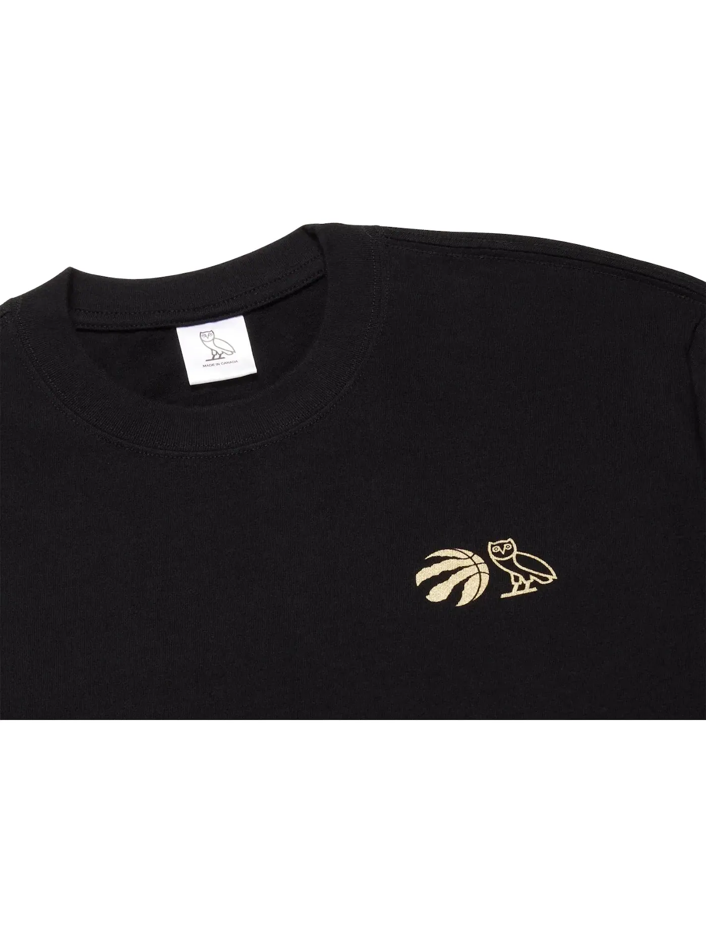 Мужская футболка с принтом OVO T-shirt OVO — изображение 2 из 2, черный