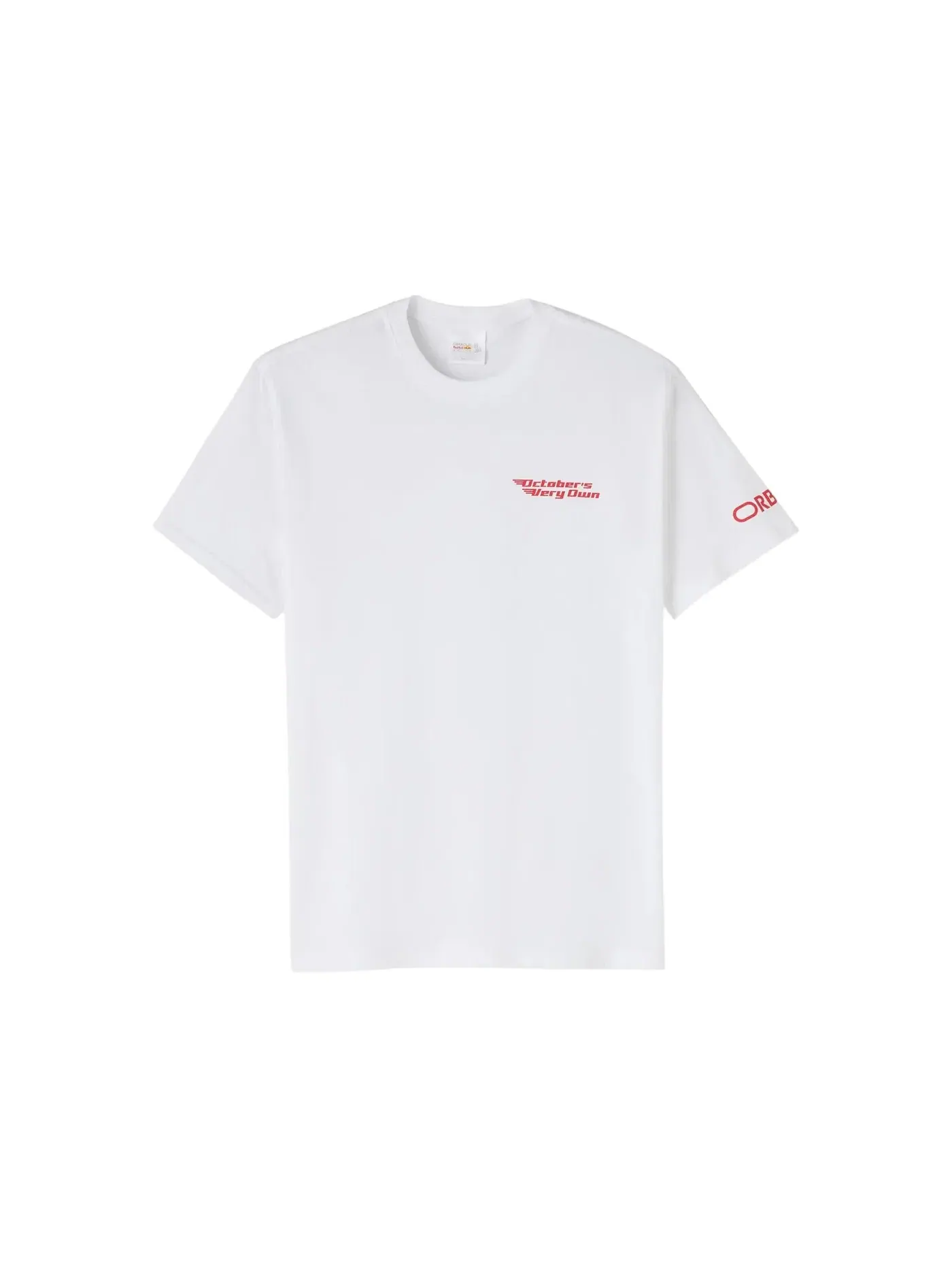 Мужская футболка с длинным рукавом OVO x Red Bull Racing Paddock T-shirt OVO — изображение 2 из 2, белый