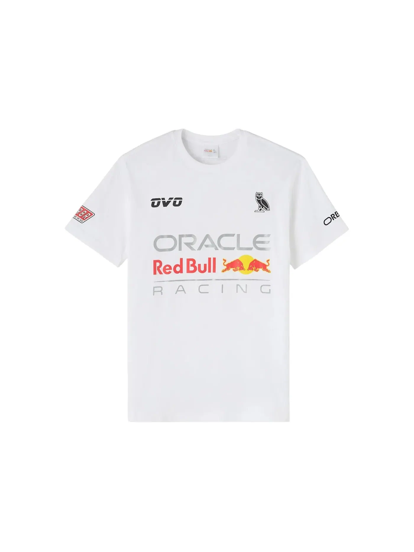 Мужская футболка с принтом OVO x Red Bull Racing Team T-shirt OVO — изображение 1 из 2, белый