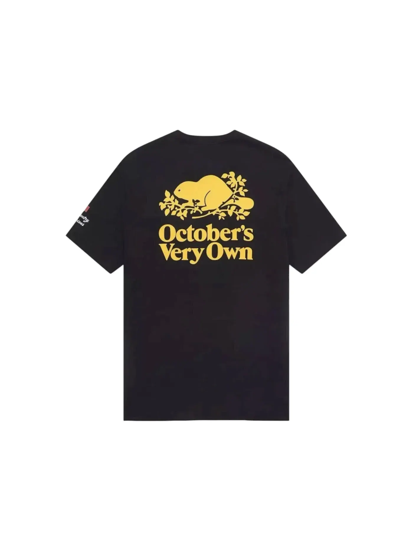Мужская футболка с принтом OVO x Roots All Country Vintage Logo T-shirt — изображение 1 из 2, черный