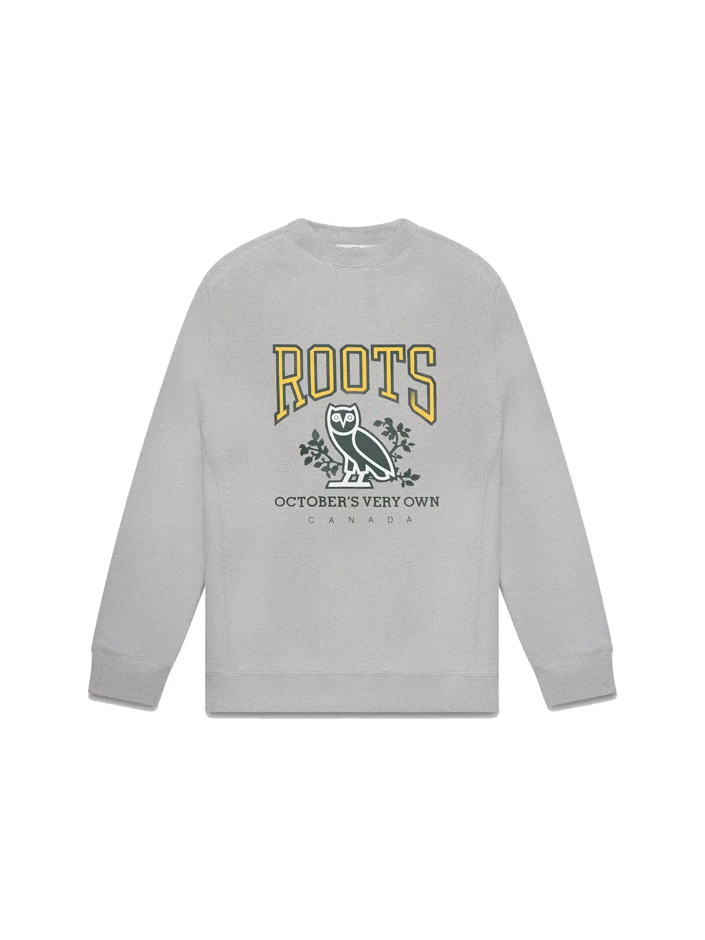 Мужской свитшот с принтом OVO Crewneck — изображение 1 из 1, серый