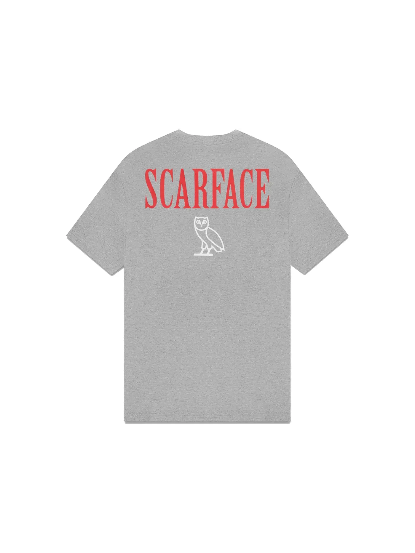 Мужская футболка с принтом OVO x Scarface T-shirt OVO — изображение 2 из 2, серый
