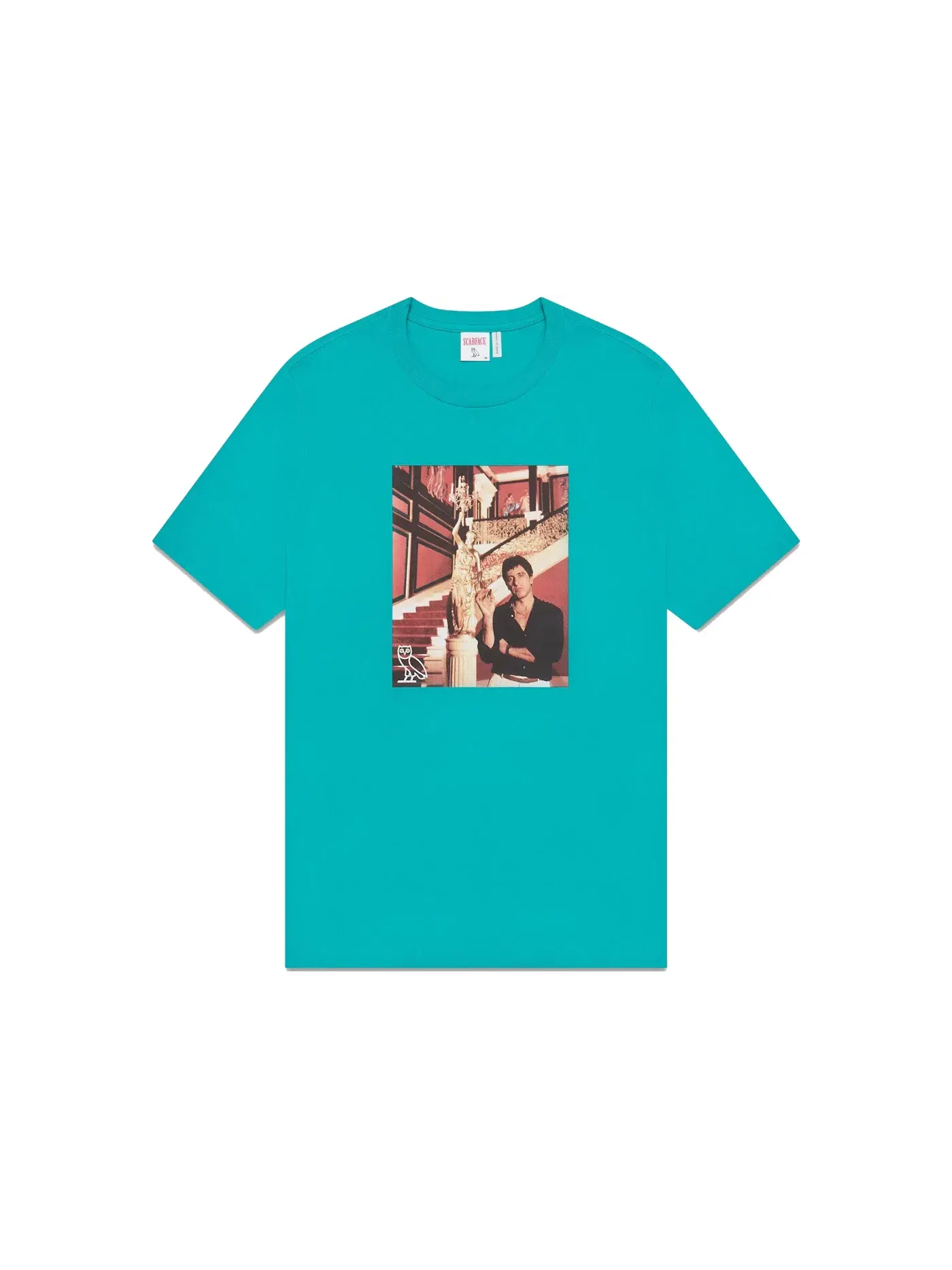 Мужская футболка с принтом T-shirt OVO — изображение 1 из 2, синий