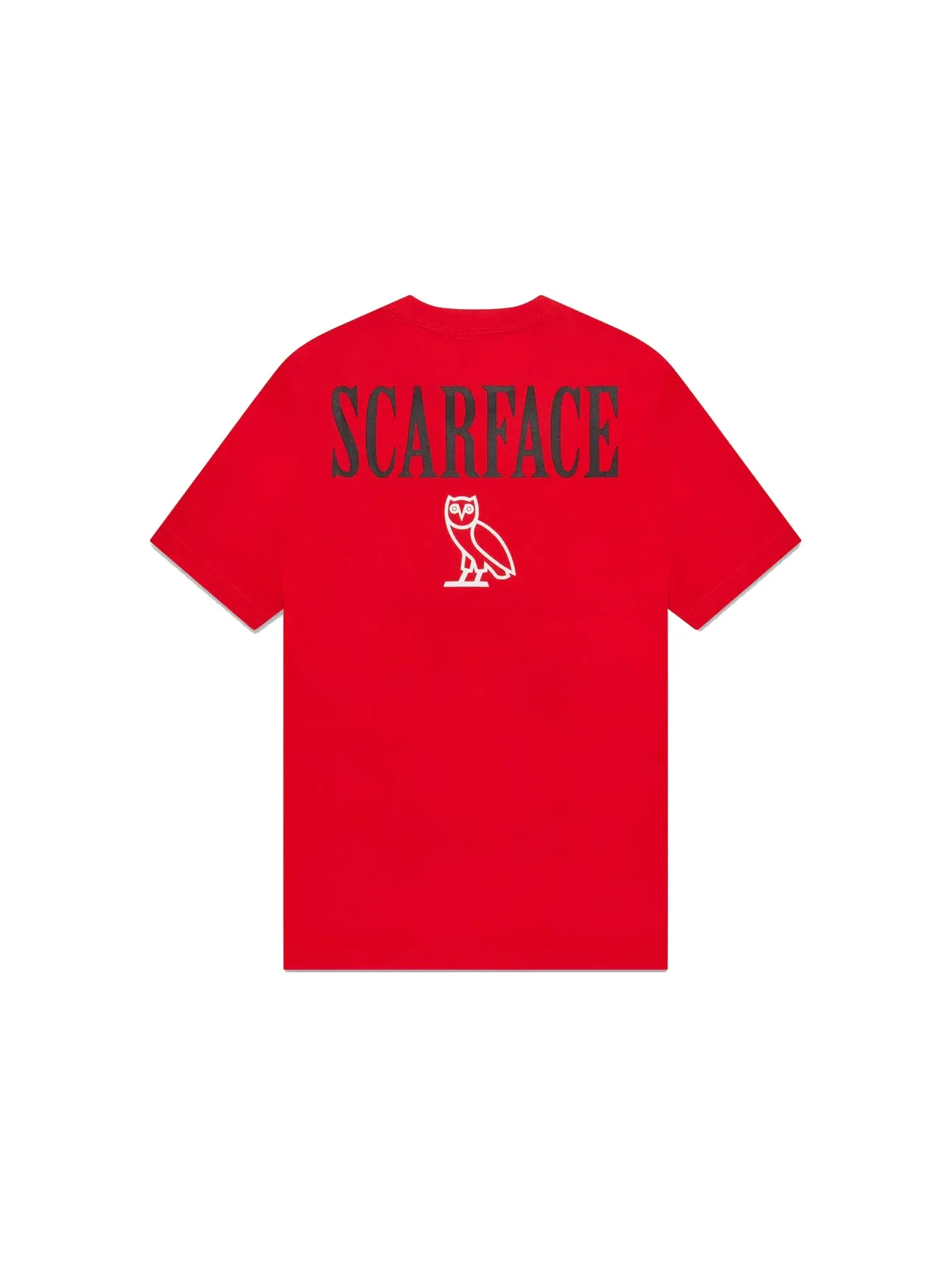 Мужская футболка с принтом OVO x Scarface T-shirt OVO — изображение 2 из 2, красный