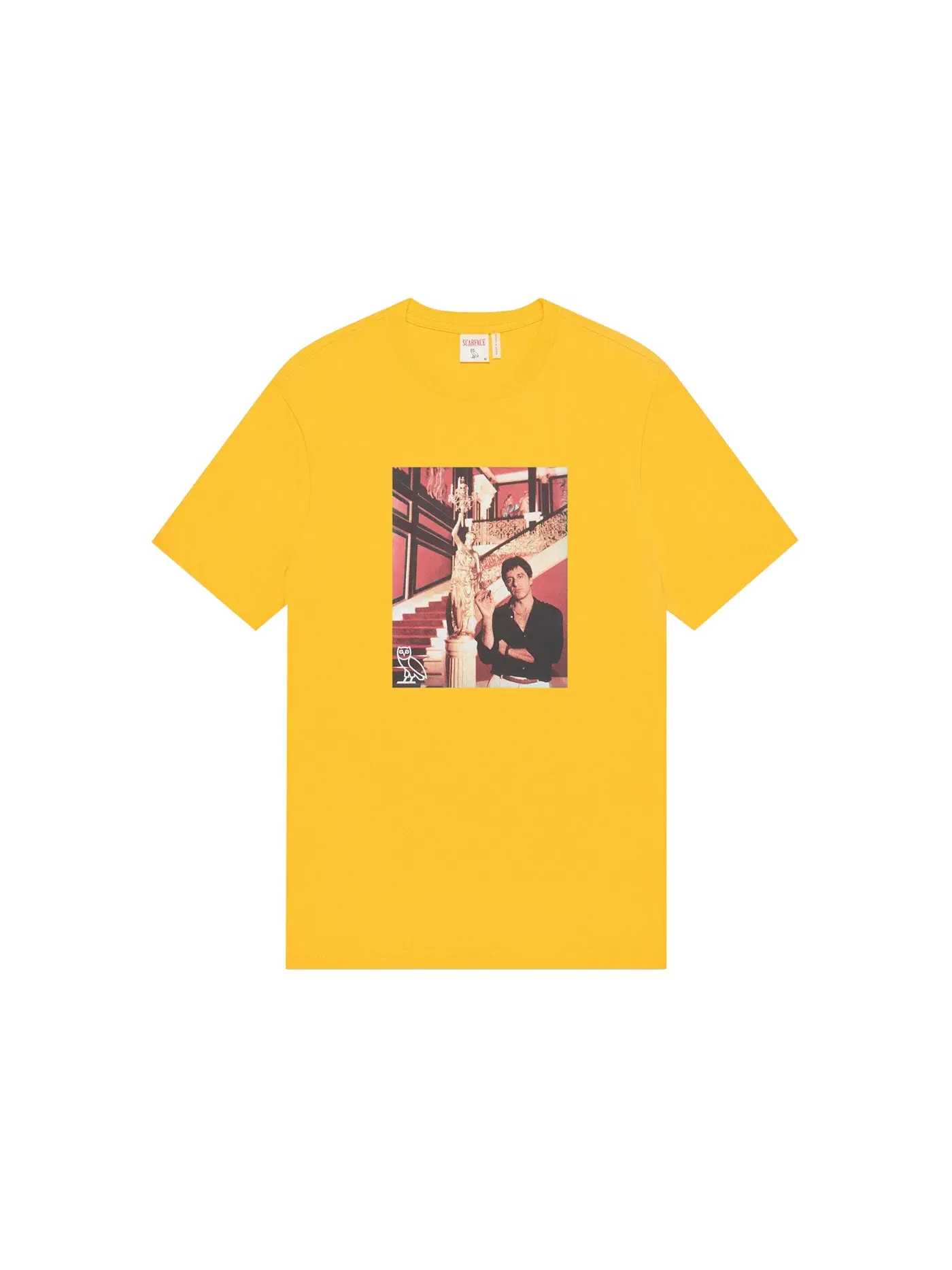 Мужская футболка OVO T-shirt Yellow — изображение 1 из 2, желтый