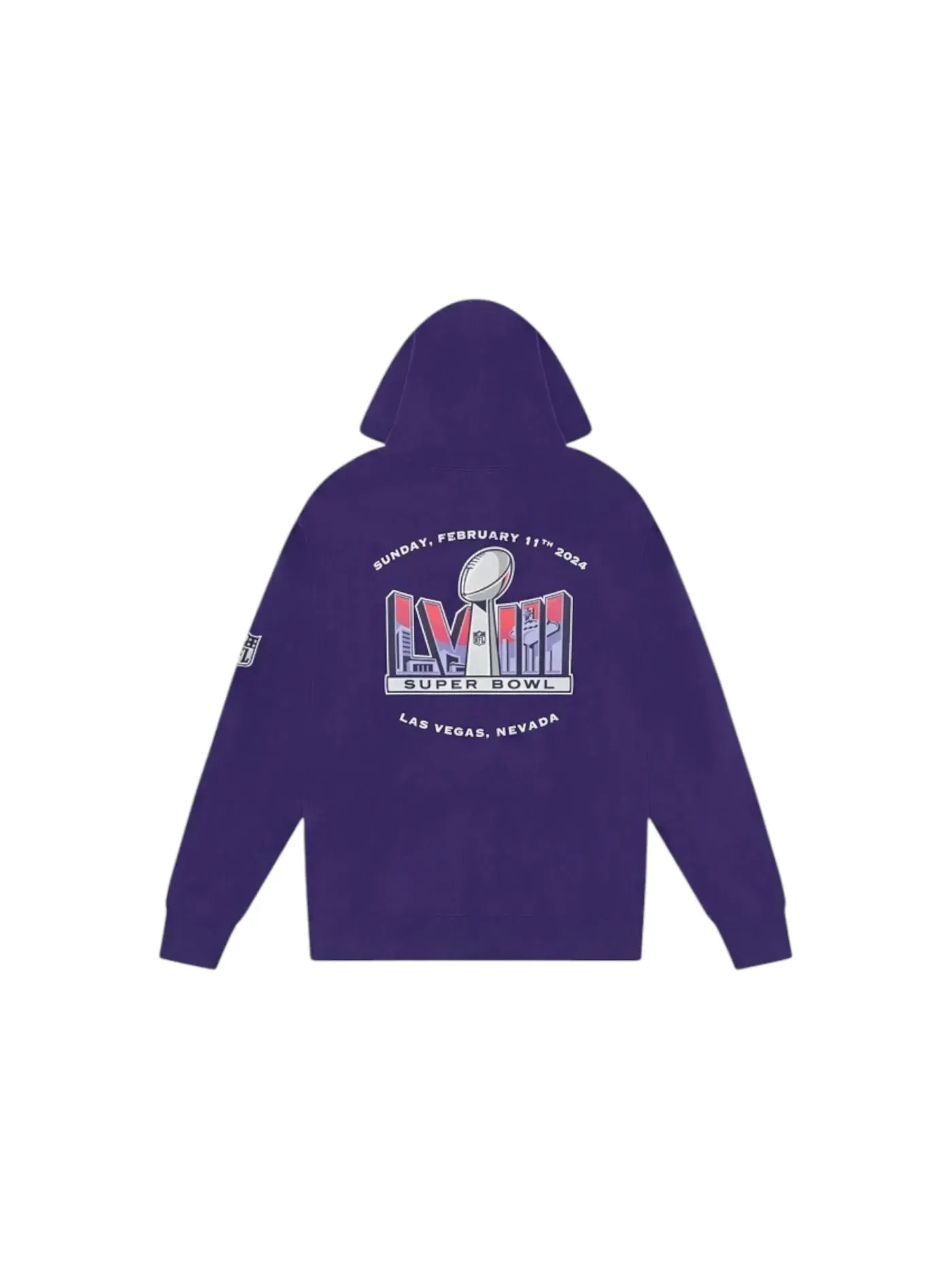 Мужская худи OVO Hoodie — изображение 2 из 2, фиолетовый