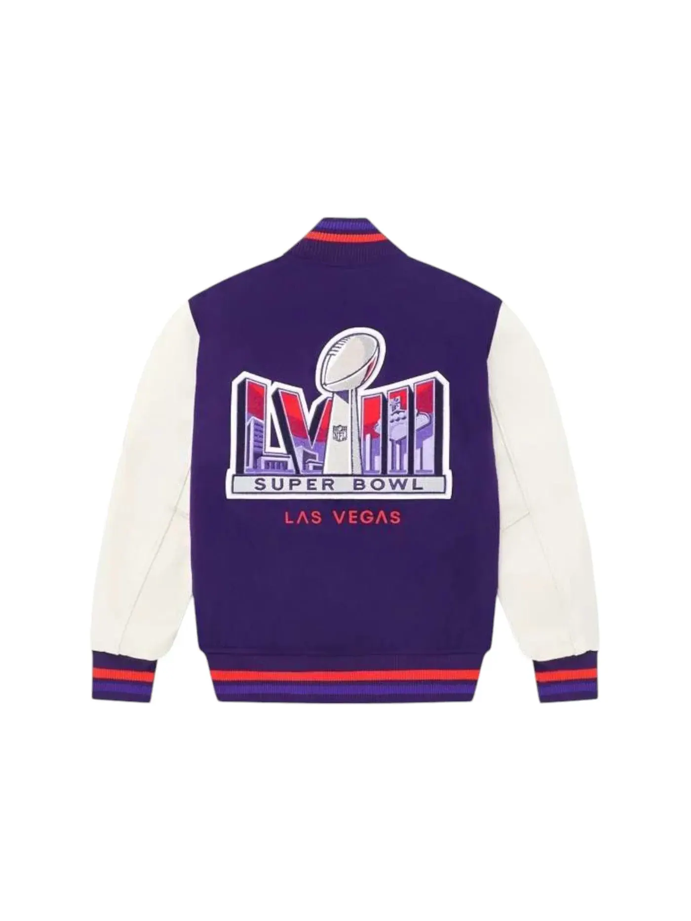 Мужская бомбер OVO Jacket — изображение 2 из 2, фиолетовый