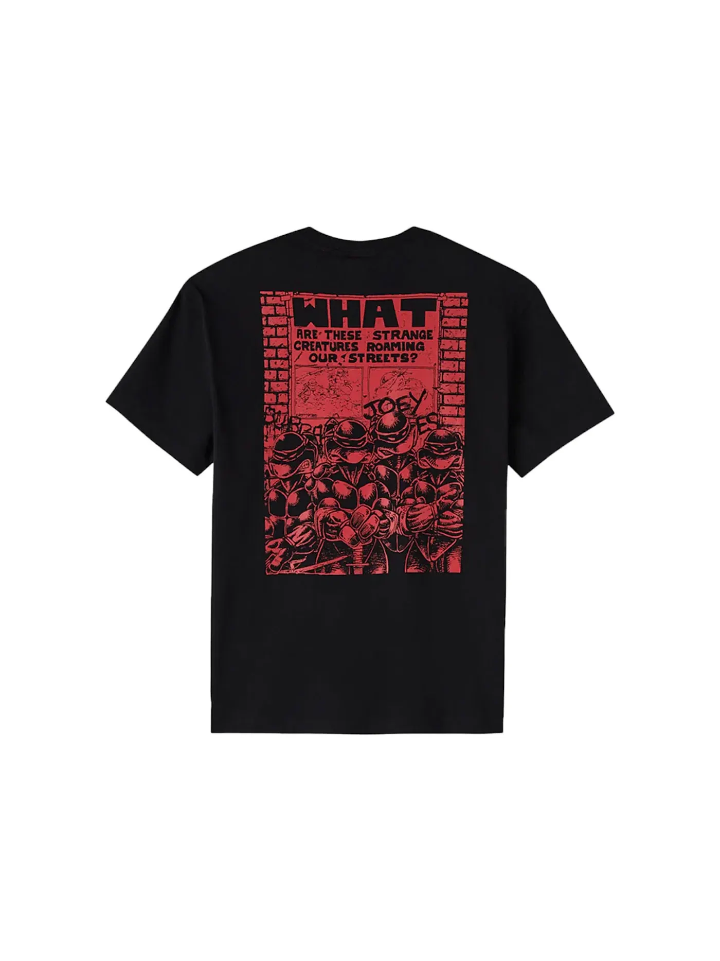 Мужская футболка с принтом OVO x Teenage Mutant Ninja Turtles Blade Tee OVO — изображение 2 из 2, черный