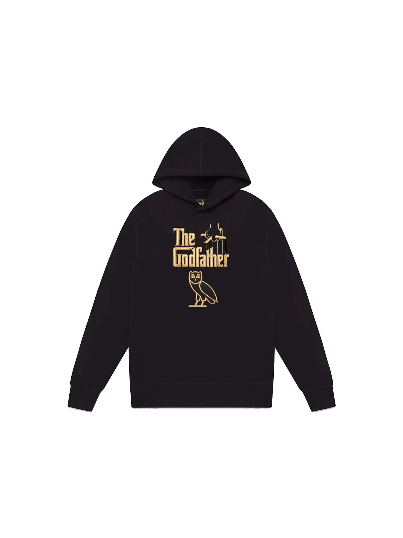 Мужской худи с принтом Logo Hoodie OVO — изображение 1 из 1, черный
