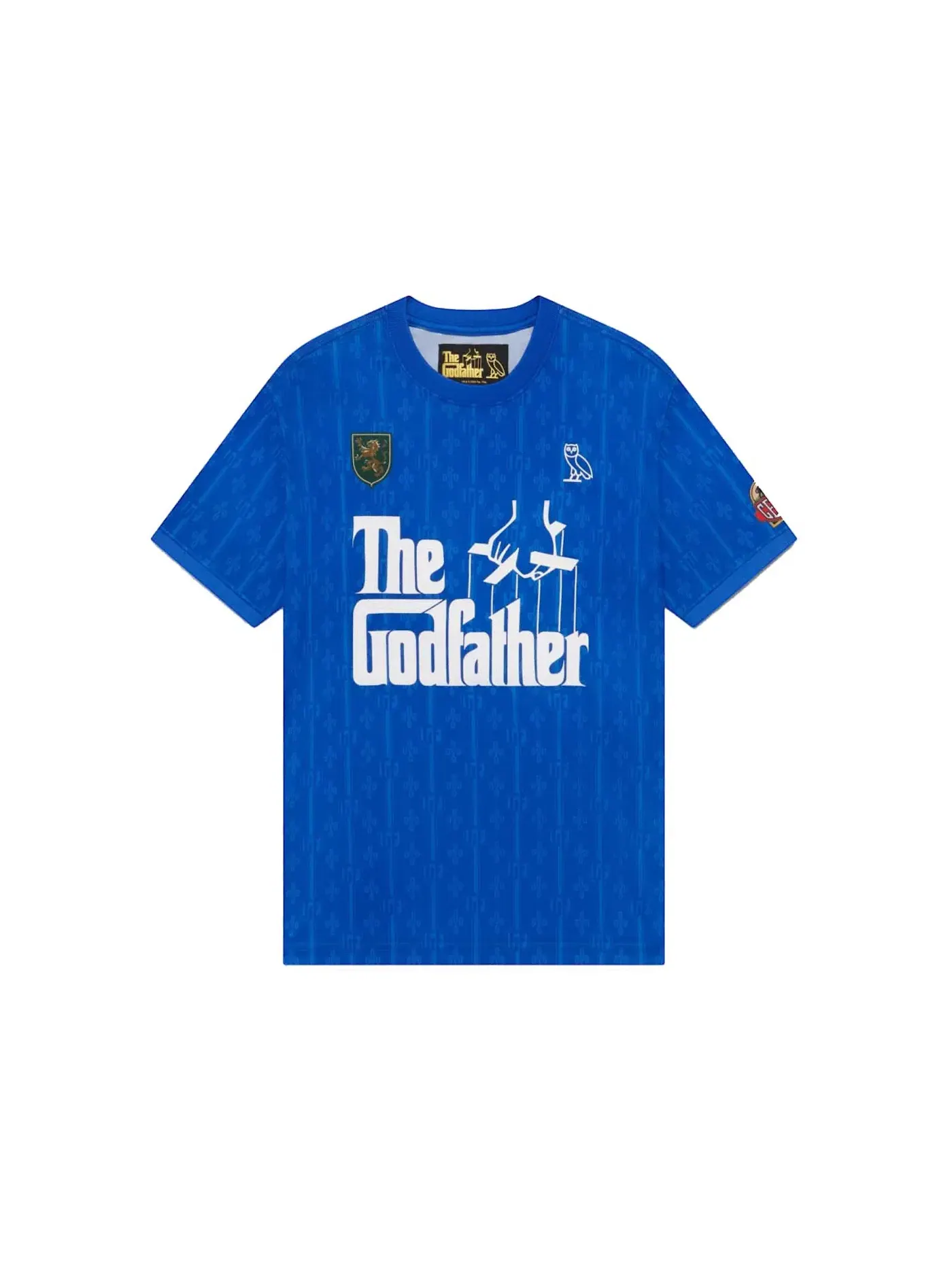 Мужская футбольная джерси OVO x The Godfather Soccer Jersey — изображение 1 из 2, синий