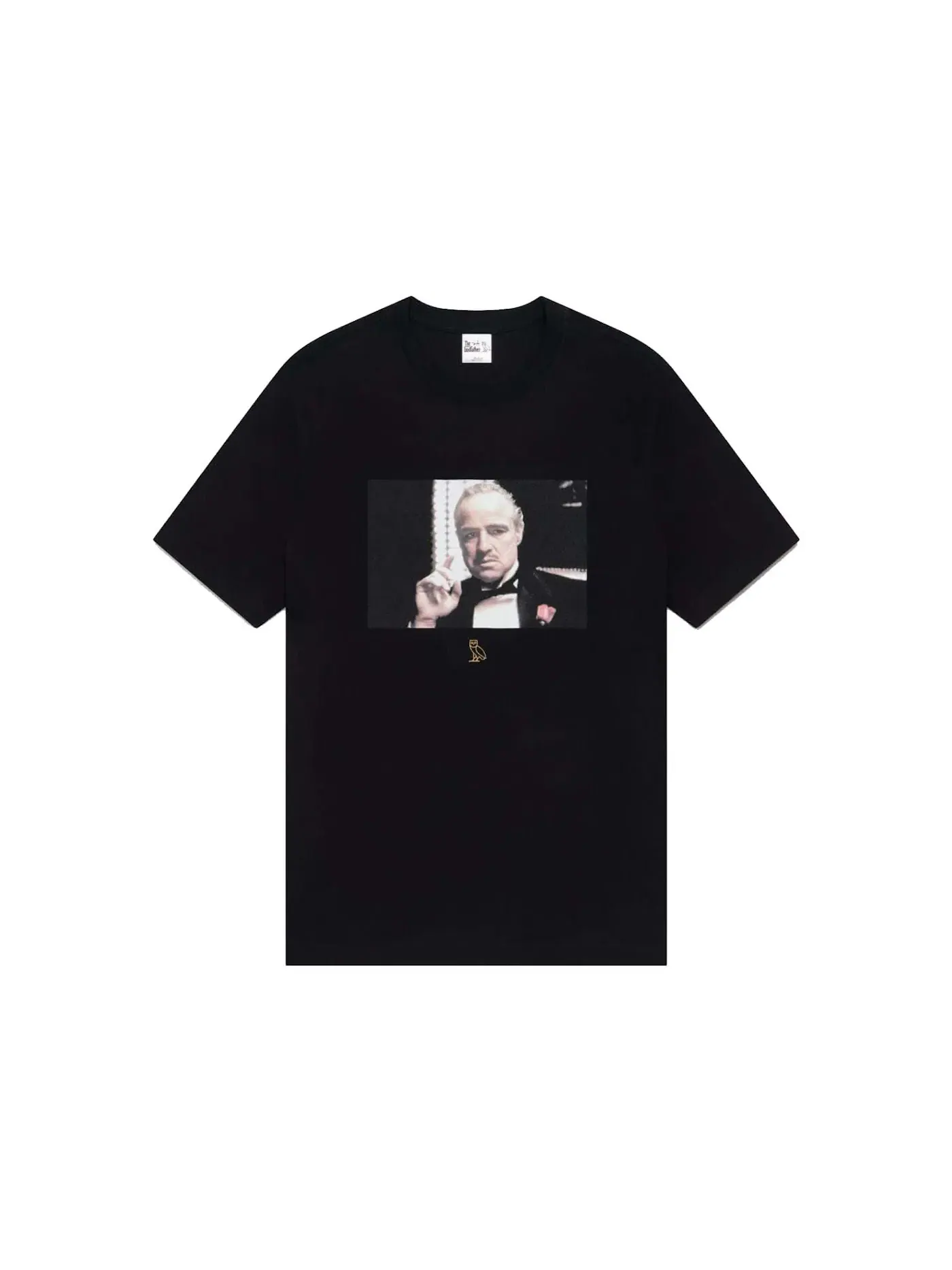 Мужская футболка с принтом OVO x The Godfather Vito Corleone T-Shirt OVO — изображение 1 из 2, черный