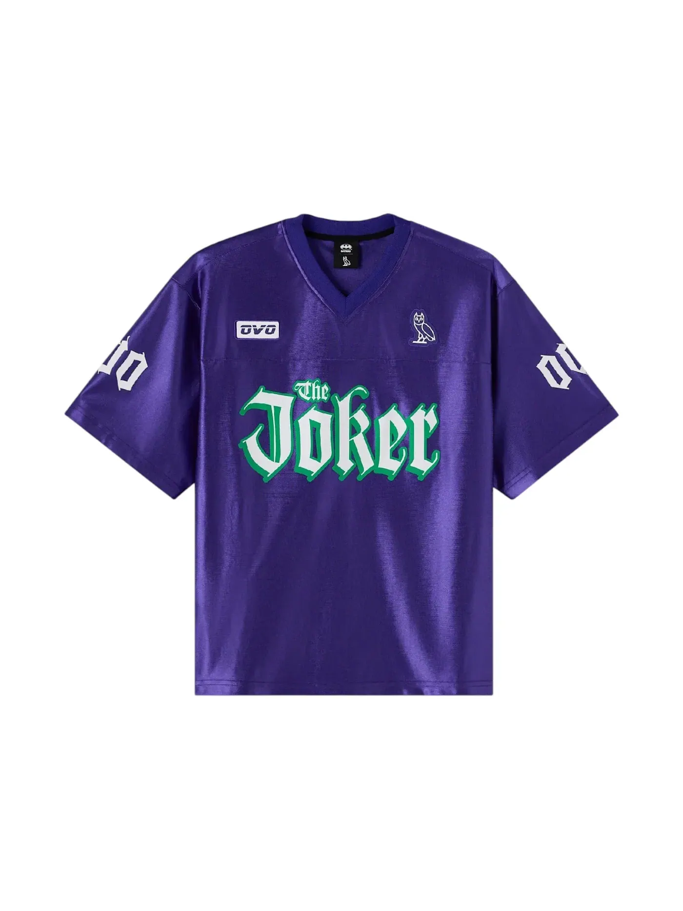 Мужская футбольная футболка OVO x The Joker Jersey — изображение 1 из 2, фиолетовый