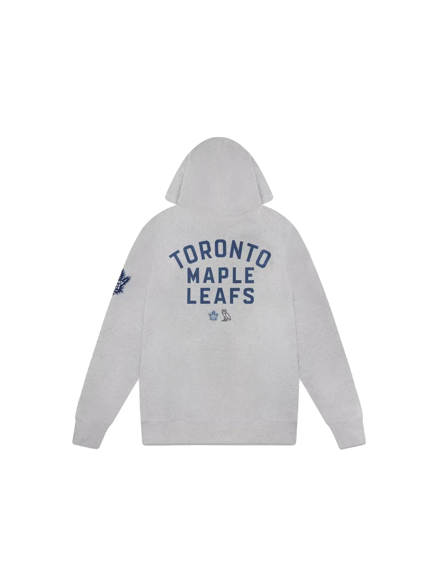 Мужской худи с принтом OVO x Toronto Maple Leafs Chenille Owl — изображение 2 из 2, серый