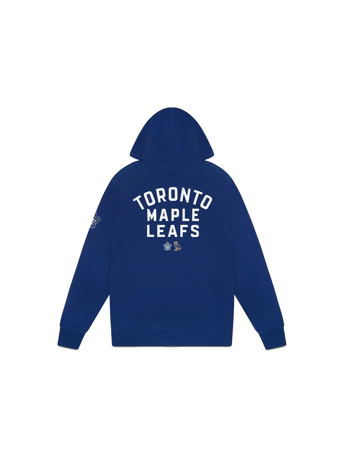 Мужская худи с принтом OVO x Toronto Maple Leafs Chenille Owl OVO — изображение 2 из 2, синий