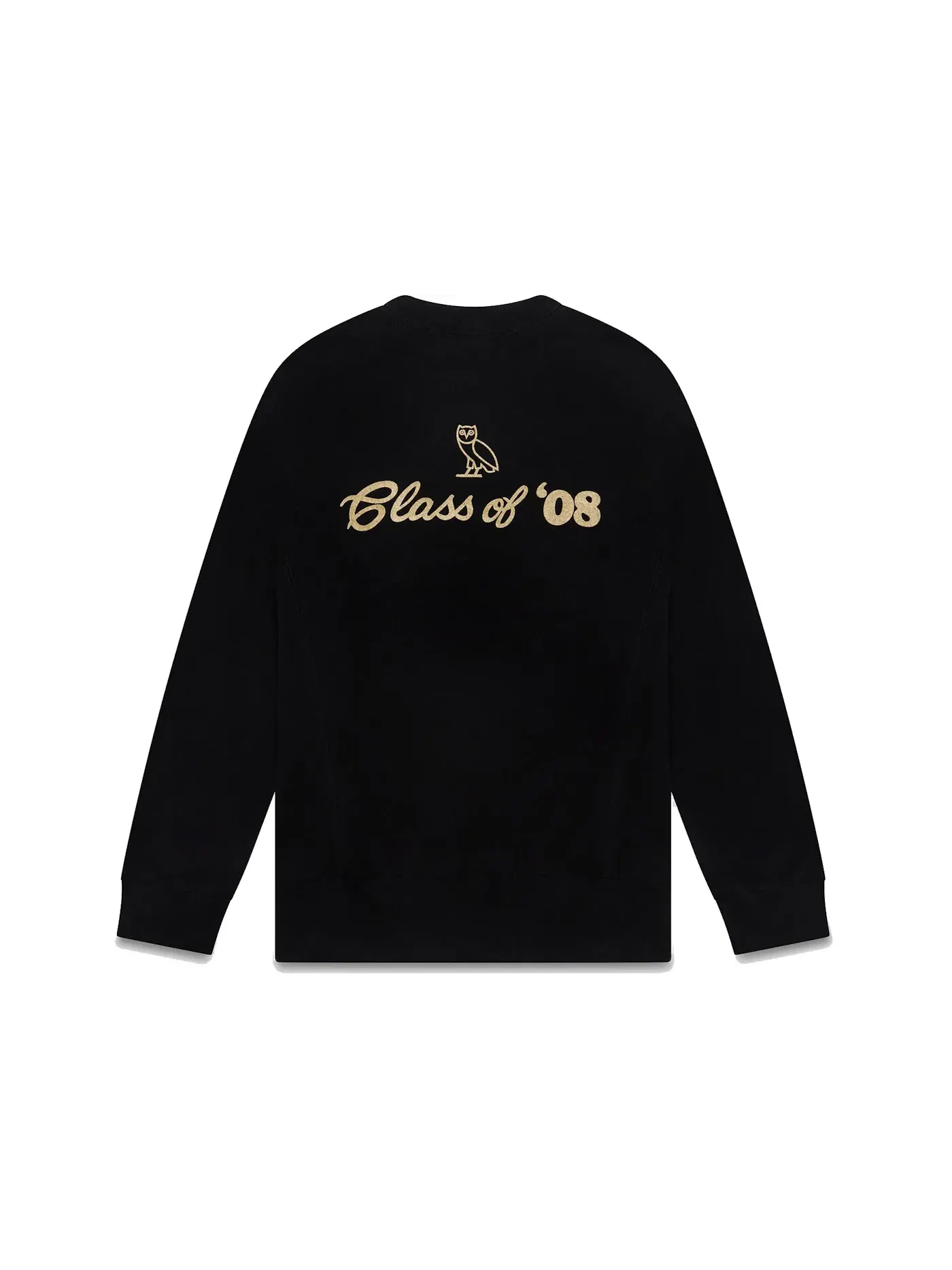 Мужской свитшот с принтом Crewneck OVO — изображение 2 из 2, черный