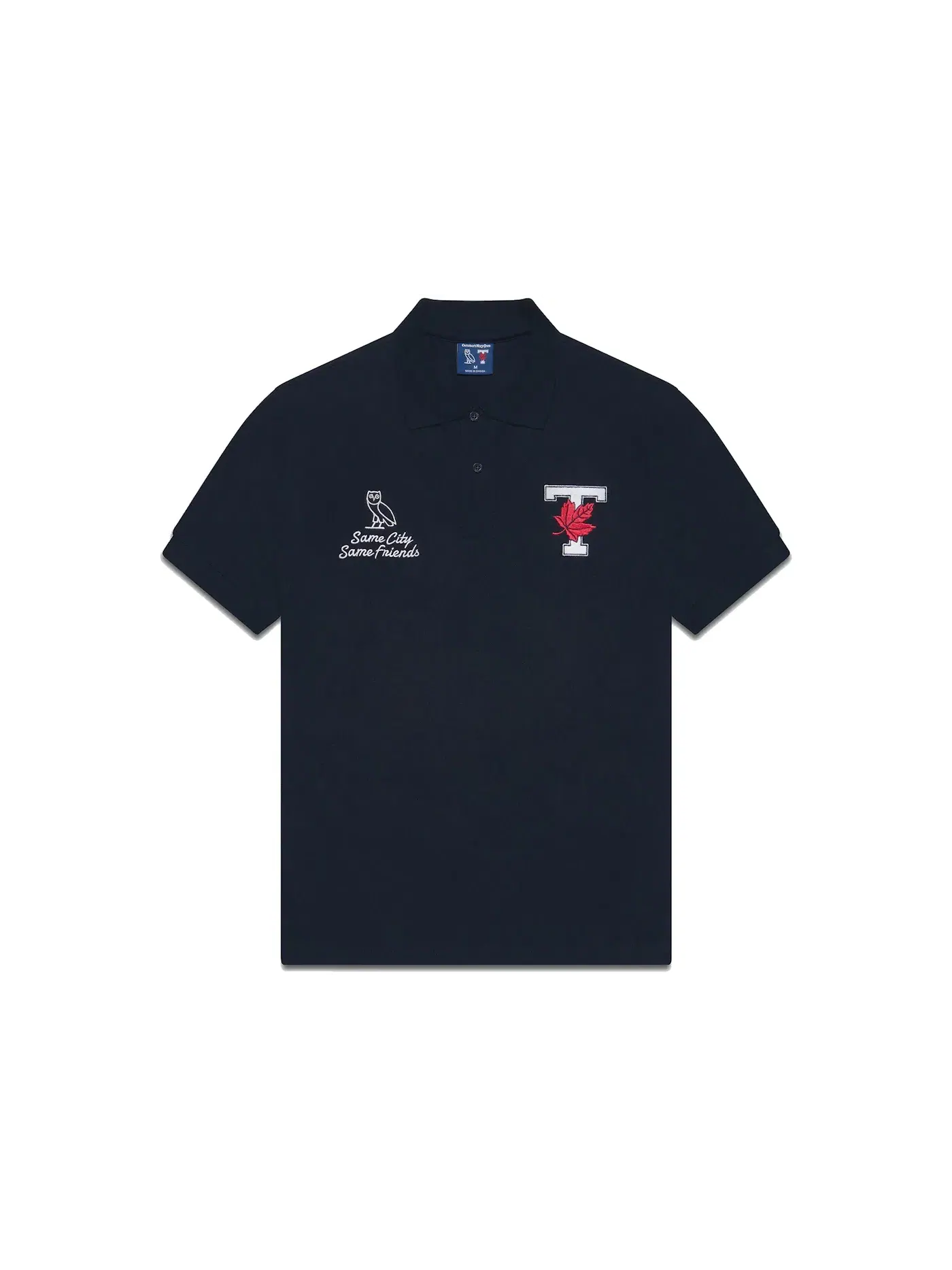 Мужское поло OVO Polo — изображение 1 из 1, темно-синий